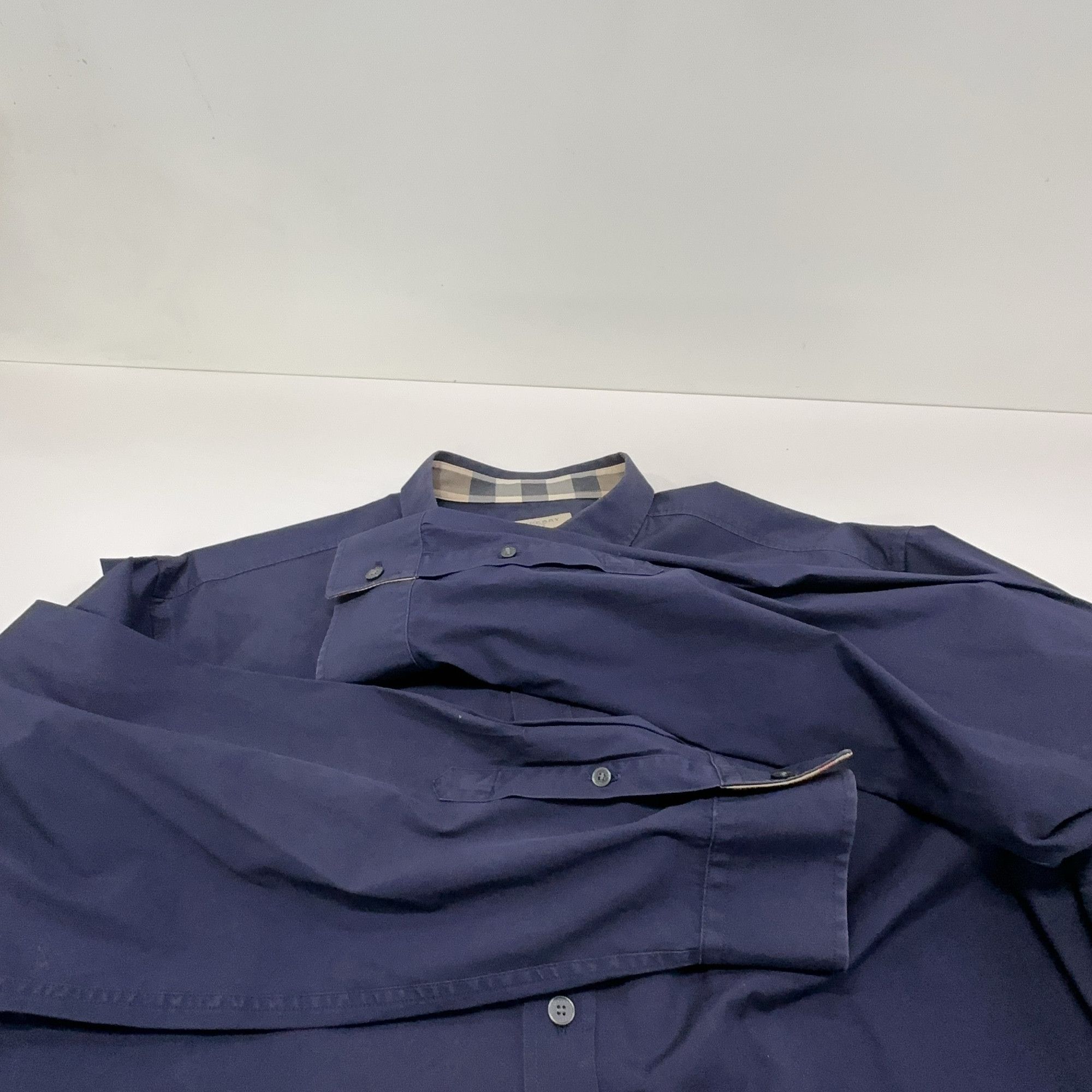 Burberry Burberry Check Lining Button Up Shirt XXXL Size US XXL / EU 58 / 5 - 11 Thumbnail