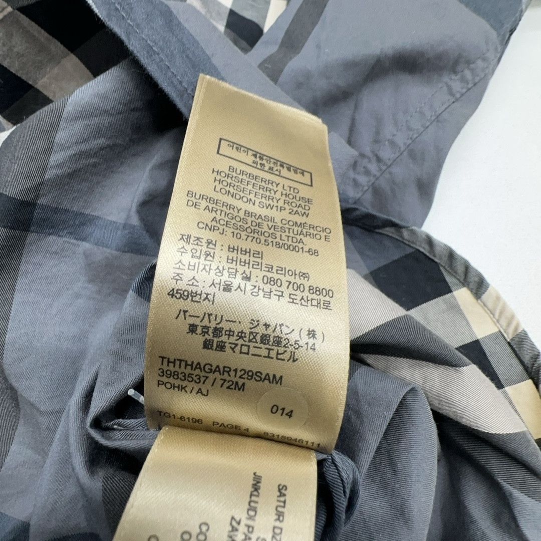 Burberry Burberry Check Long Sleeve Shirt XL Size US XL / EU 56 / 4 - 3 Thumbnail