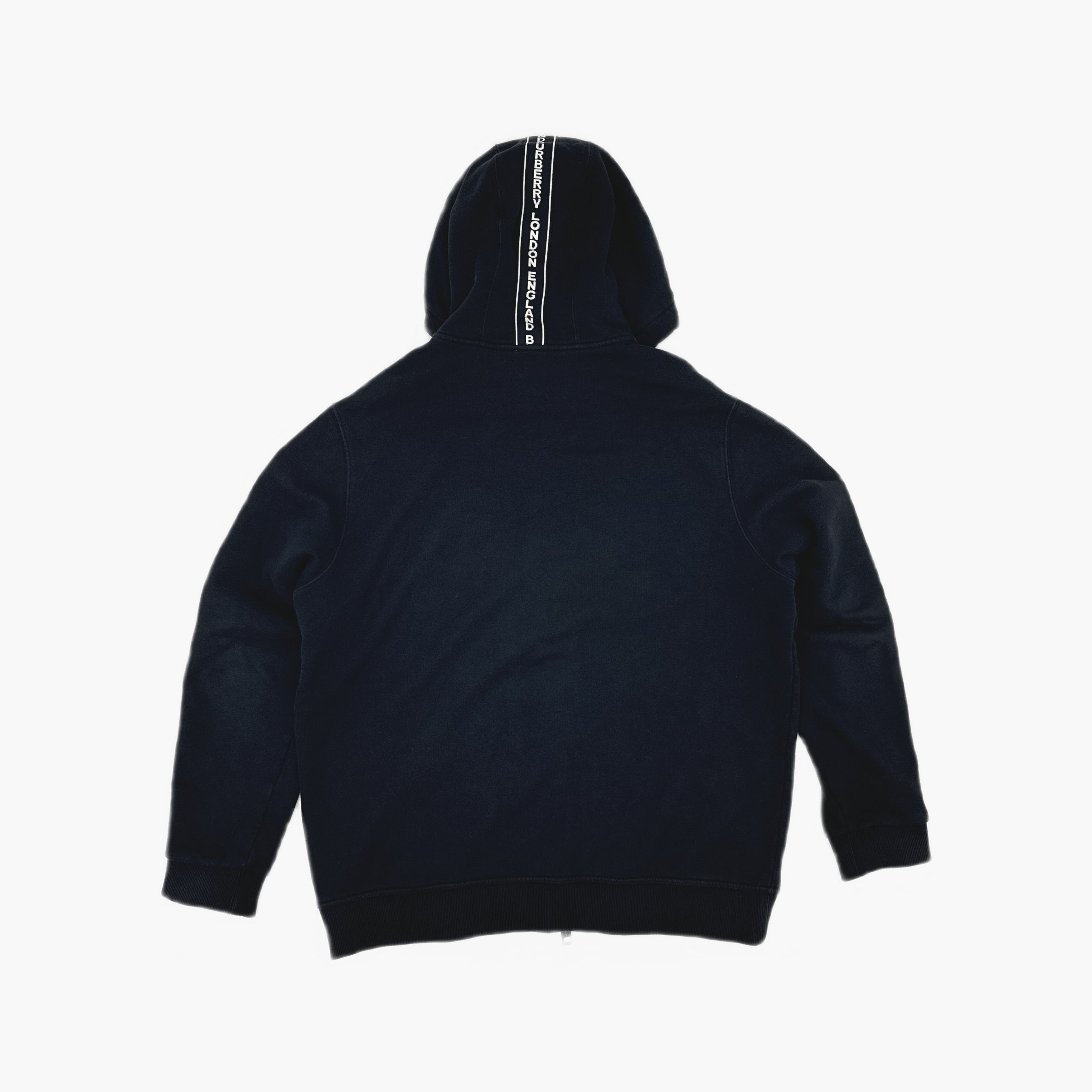 Burberry Burberry Logo Tape Zip Hoodie Size XL Size US XL / EU 56 / 4 - 2 Thumbnail