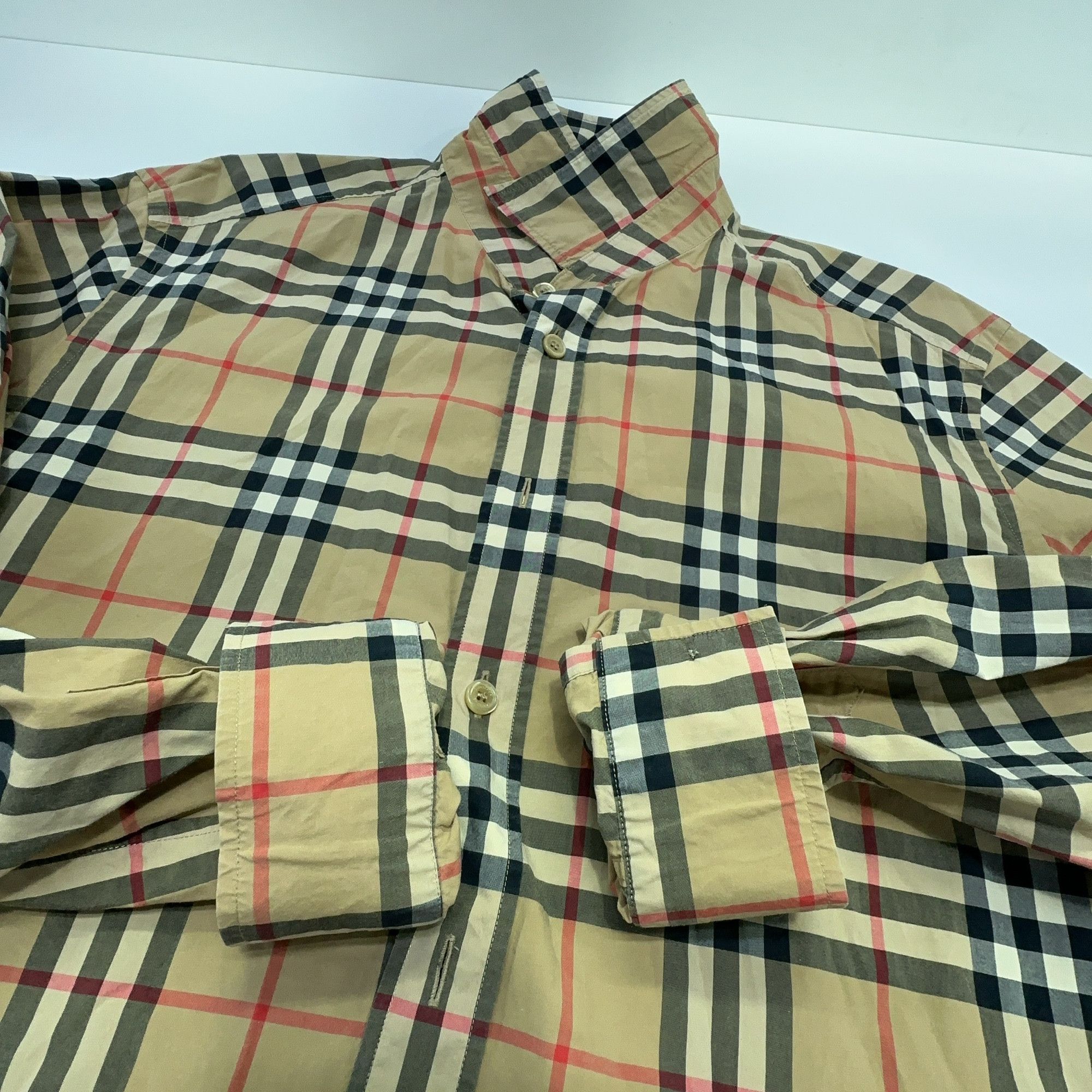Burberry Burberry House Check Long Sleeve Button Up Shirt Size XL Size US XL / EU 56 / 4 - 10 Thumbnail