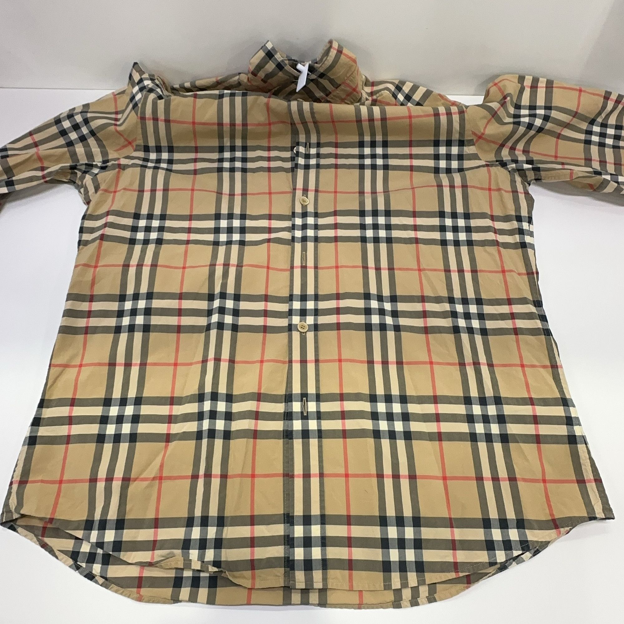 Burberry Burberry House Check Long Sleeve Button Up Shirt Size XL Size US XL / EU 56 / 4 - 7 Thumbnail