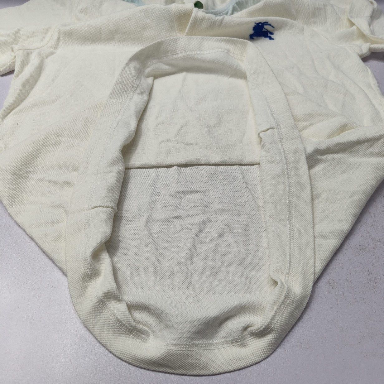Burberry Burberry Logo Polo Shirt Size L Size US L / EU 52-54 / 3 - 12 Thumbnail