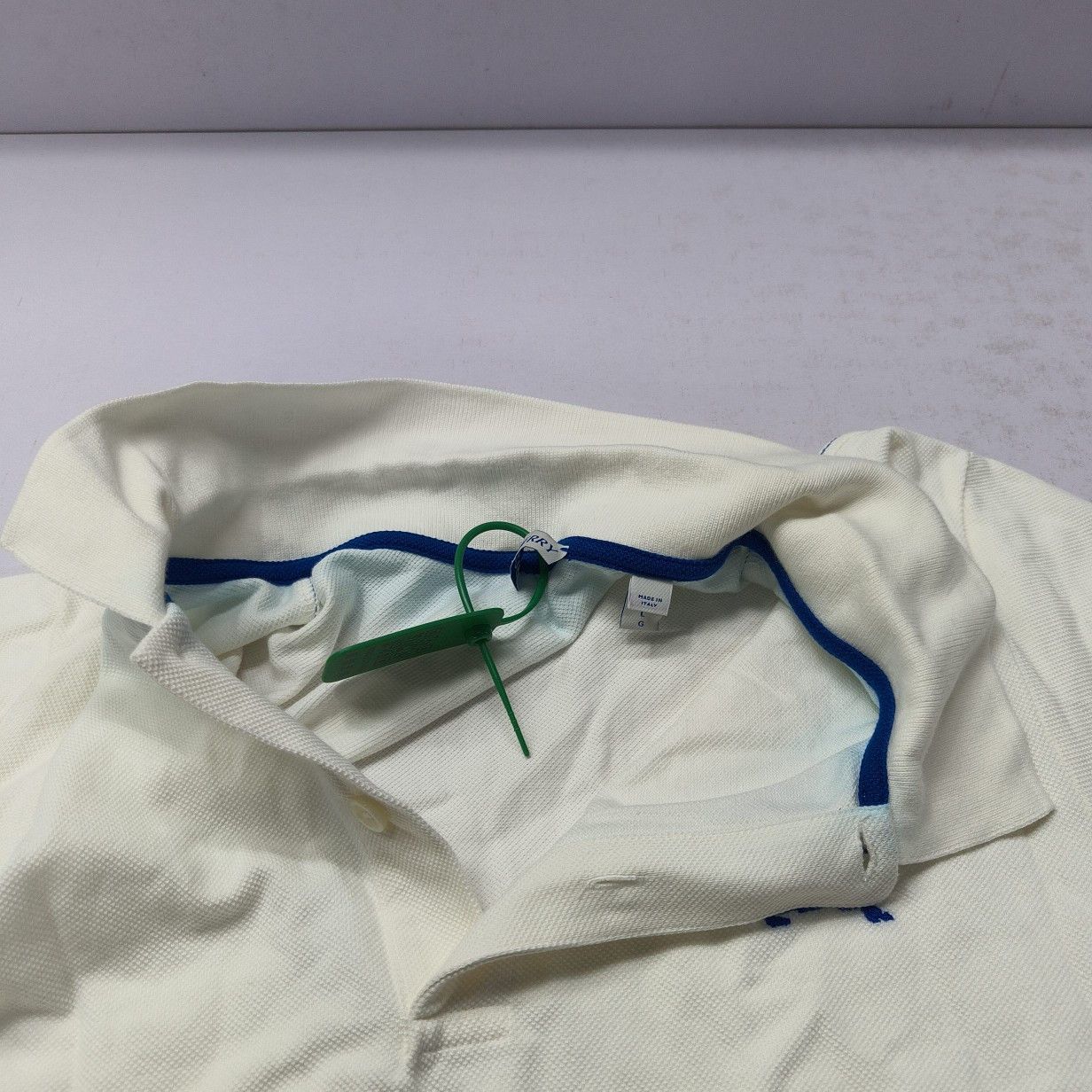 Burberry Burberry Logo Polo Shirt Size L Size US L / EU 52-54 / 3 - 9 Thumbnail