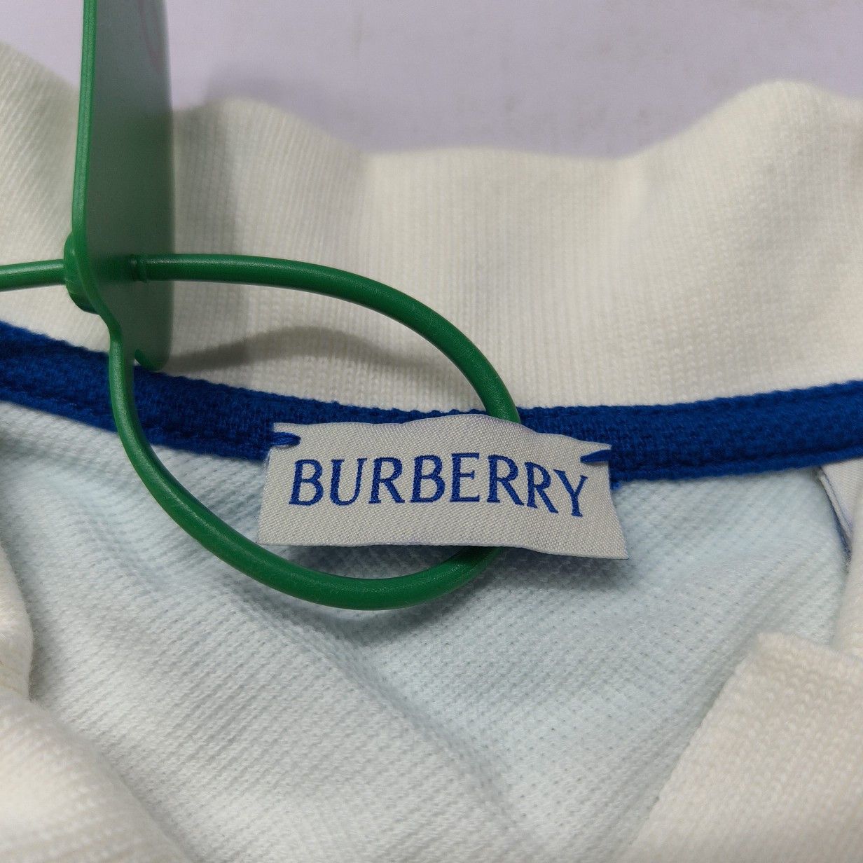 Burberry Burberry Logo Polo Shirt Size L Size US L / EU 52-54 / 3 - 3 Thumbnail