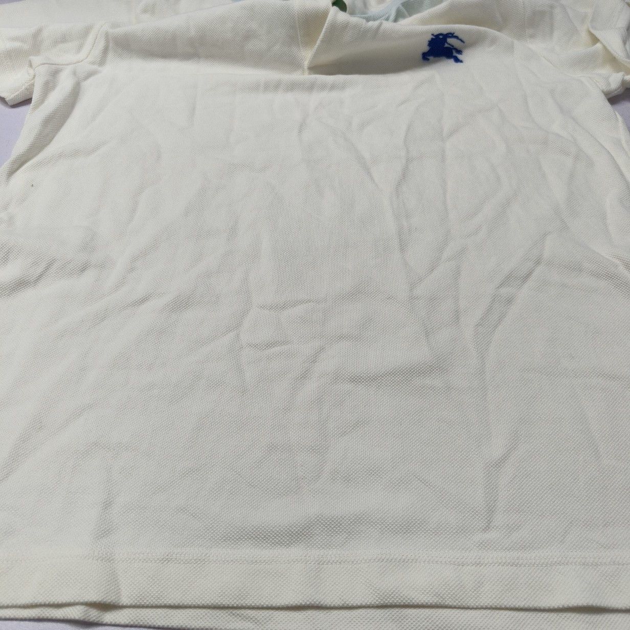 Burberry Burberry Logo Polo Shirt Size L Size US L / EU 52-54 / 3 - 11 Thumbnail