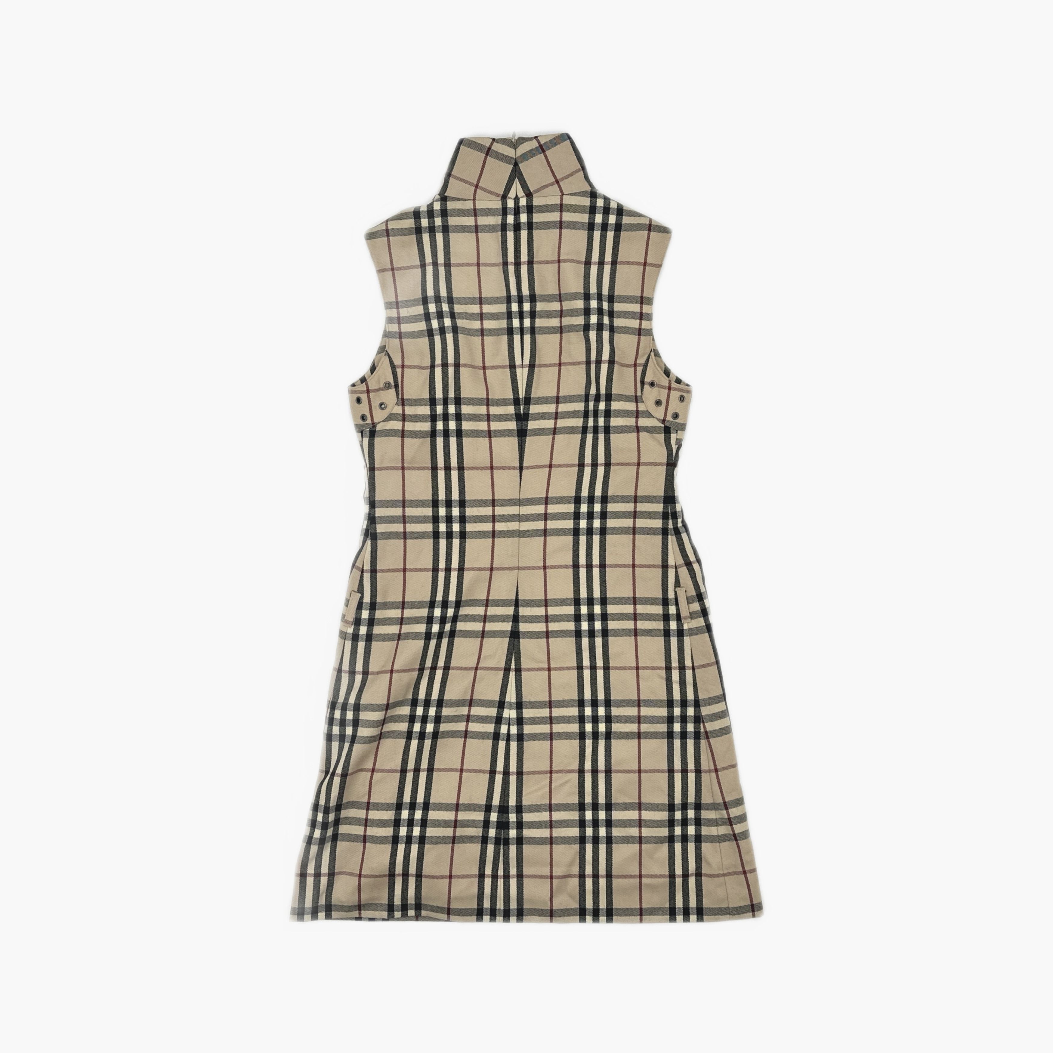 Burberry Burberry Check Sleeveless Dress Size UK 8 Size S / US 4 / IT 40 - 2 Thumbnail