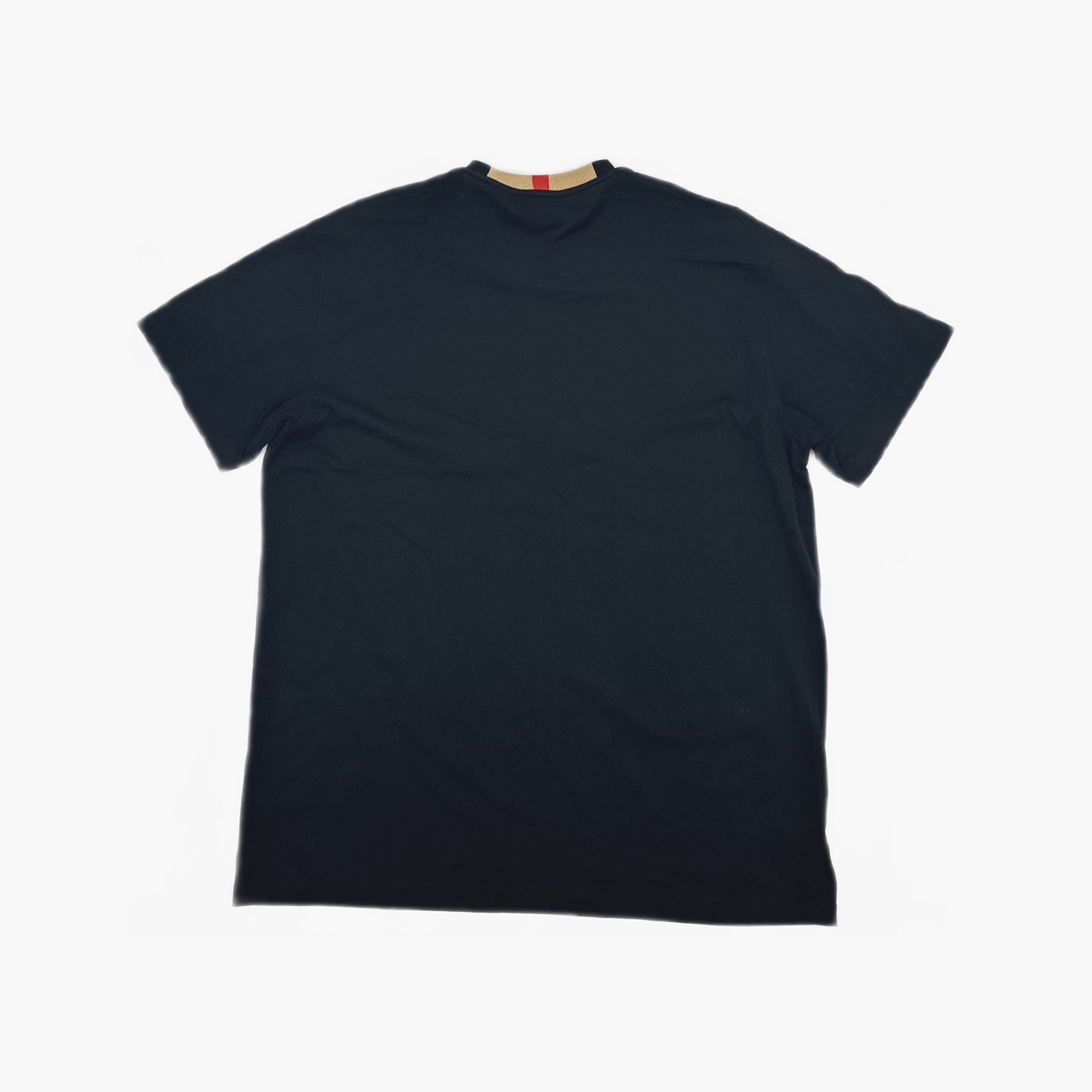 Burberry Burberry Check Collar Logo T-Shirt Size M Size US M / EU 48-50 / 2 - 2 Thumbnail