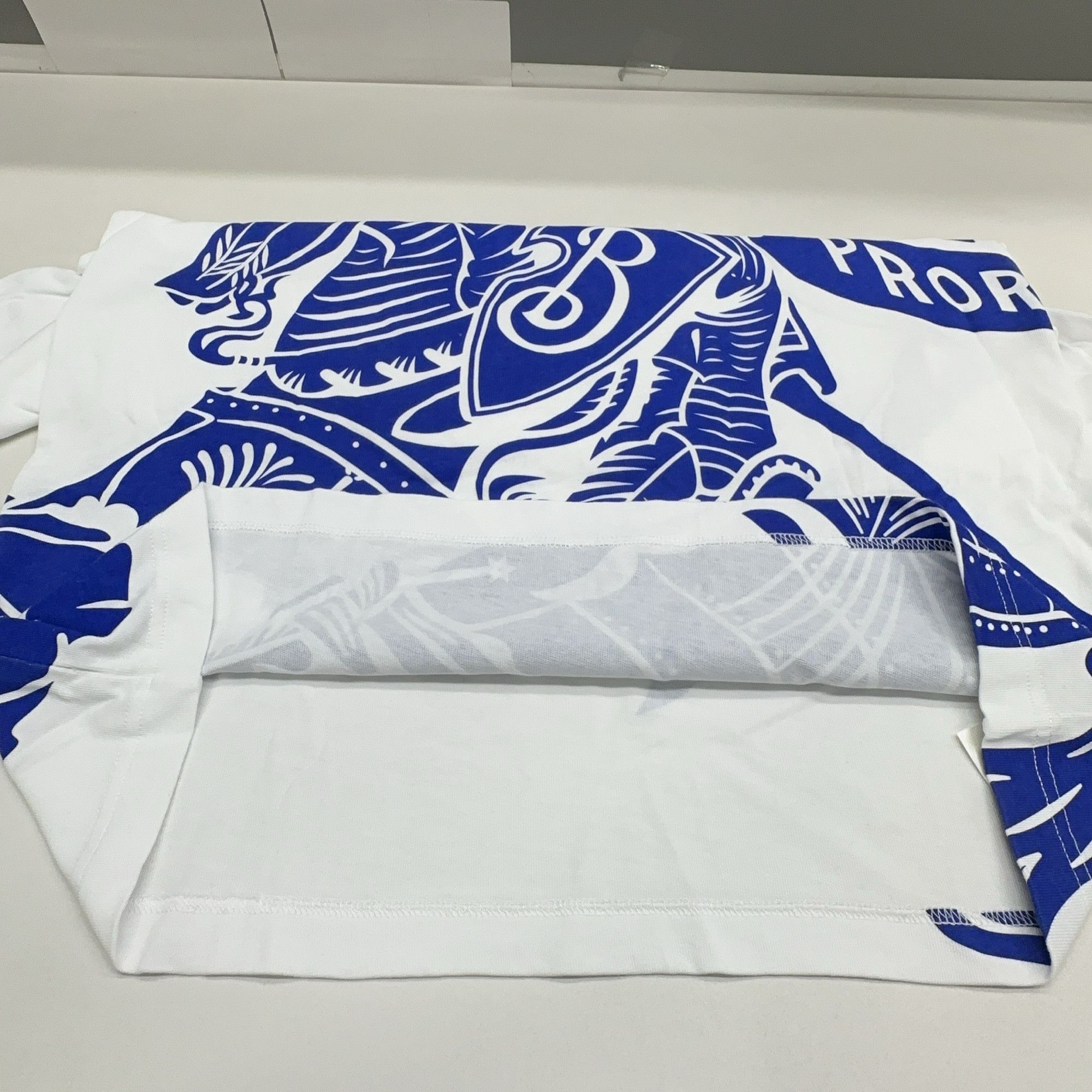 Burberry Burberry Horse Knight Graphic T-Shirt White M Size US M / EU 48-50 / 2 - 7 Thumbnail