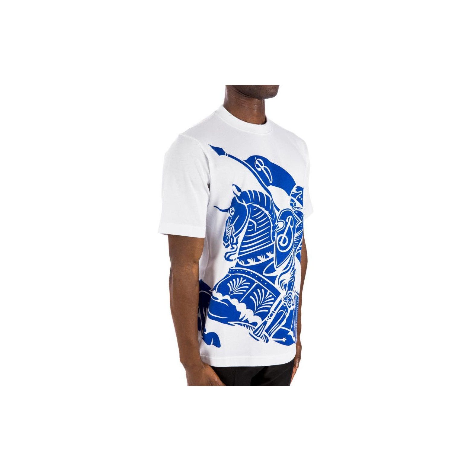 Burberry Burberry Horse Knight Graphic T-Shirt White M Size US M / EU 48-50 / 2 - 11 Thumbnail