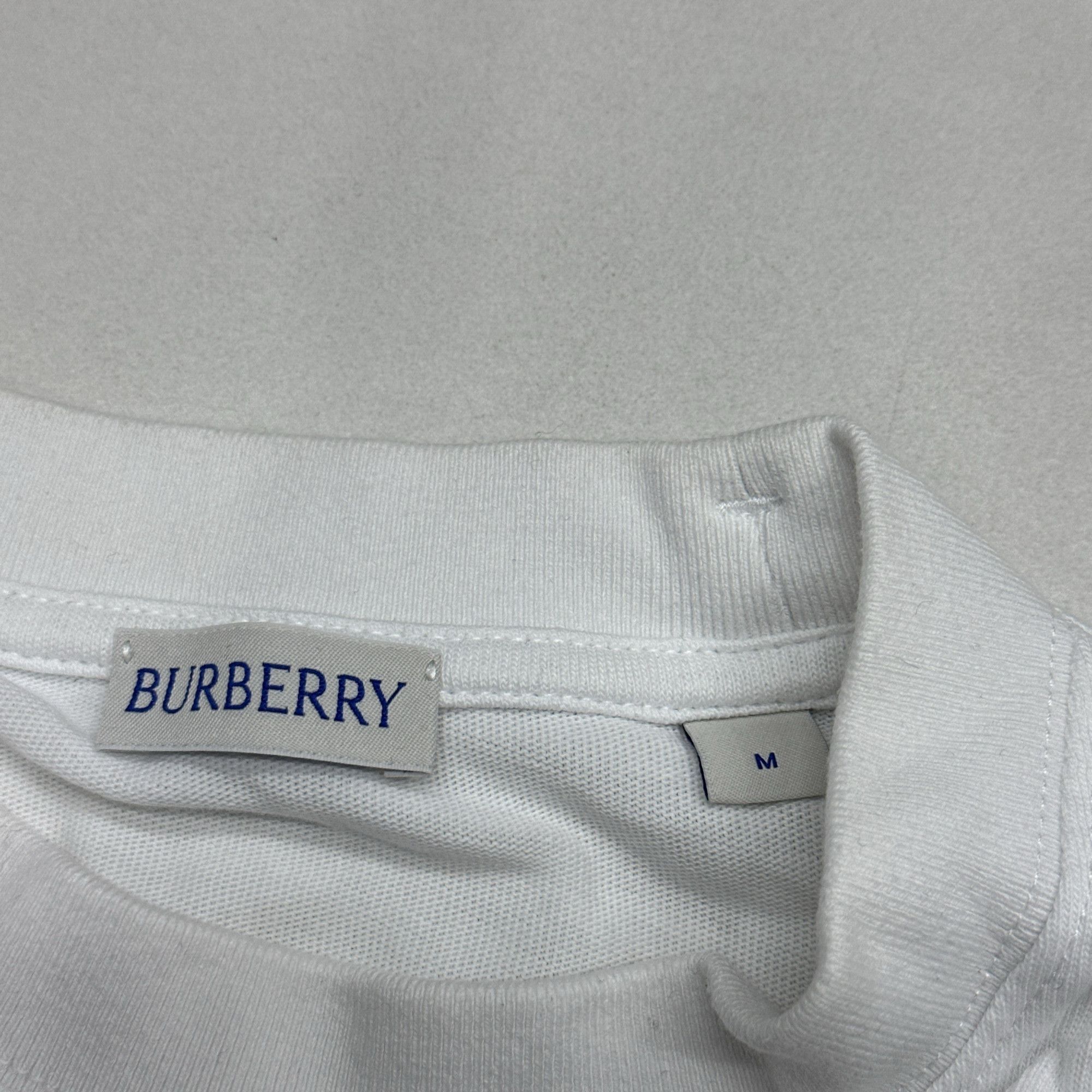 Burberry Burberry Horse Knight Graphic T-Shirt White M Size US M / EU 48-50 / 2 - 4 Thumbnail
