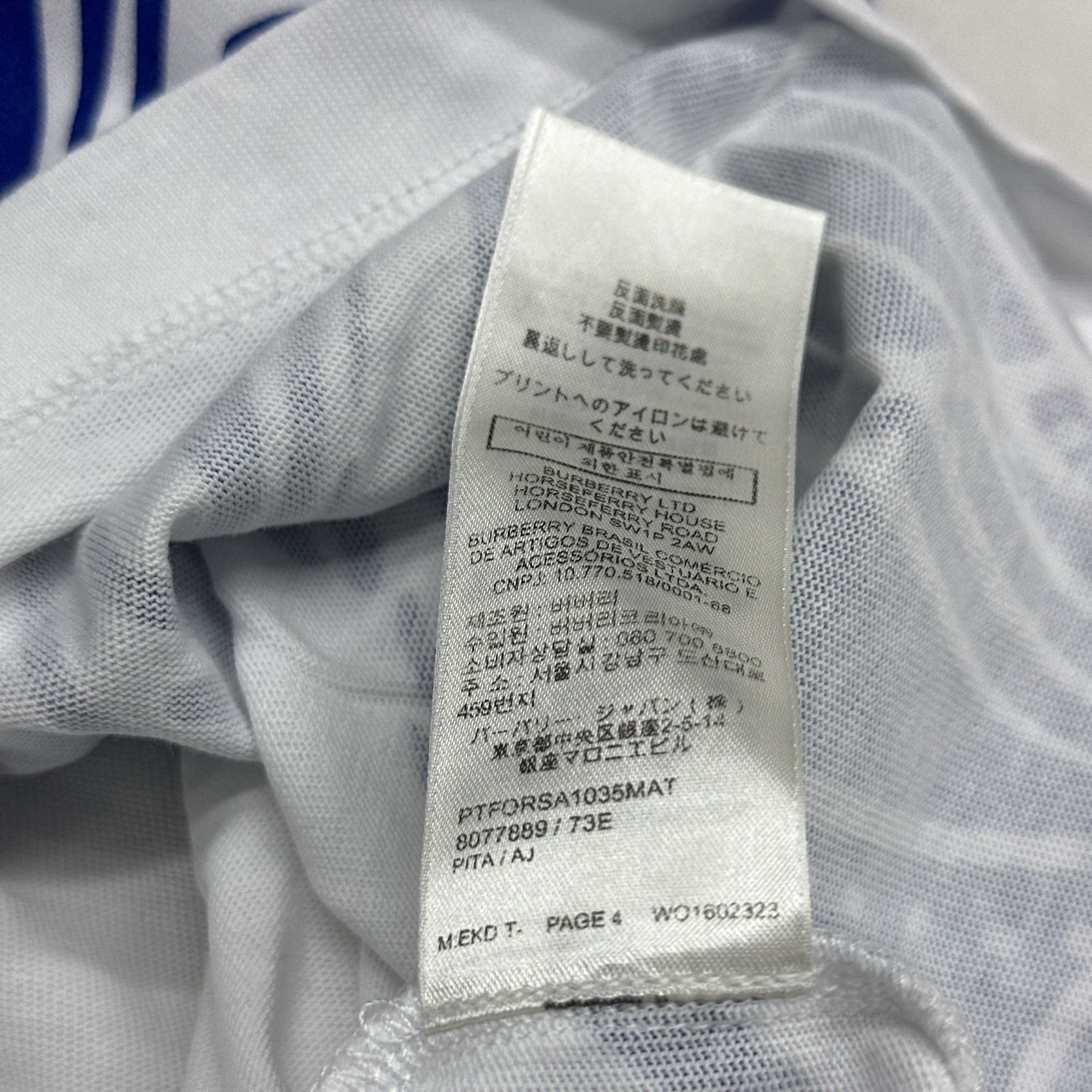 Burberry Burberry Horse Knight Graphic T-Shirt White M Size US M / EU 48-50 / 2 - 3 Thumbnail