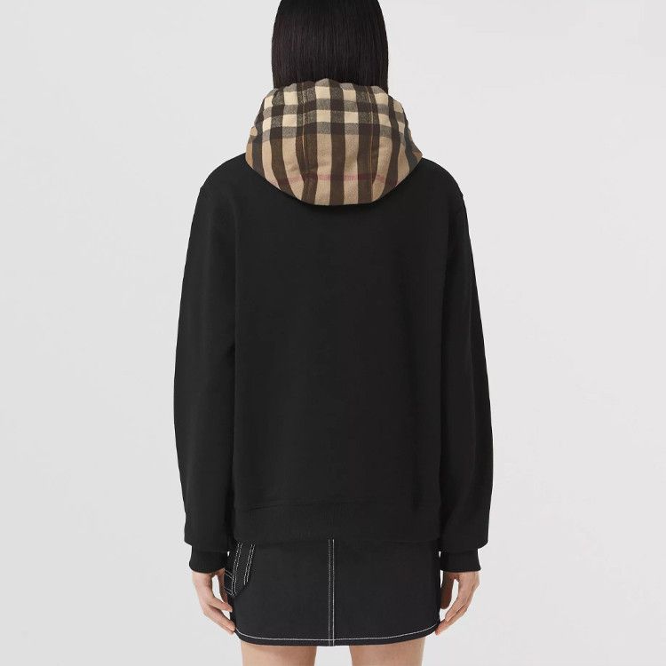 Burberry Burberry Check Hood Hoodie Size S Size S / US 4 / IT 40 - 20 Thumbnail