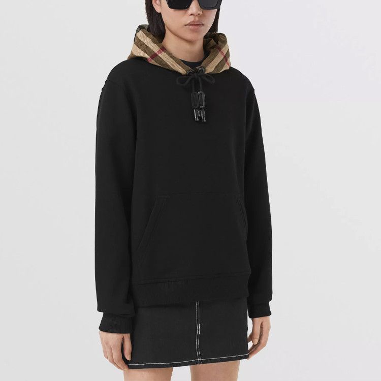 Burberry Burberry Check Hood Hoodie Size S Size S / US 4 / IT 40 - 19 Thumbnail