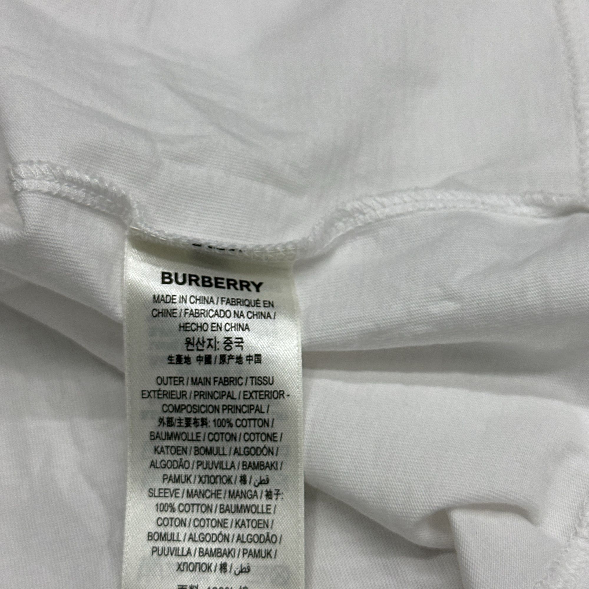 Burberry Burberry Check Sleeve T-Shirt Size XL Size XL / US 12-14 / IT 48-50 - 4 Thumbnail
