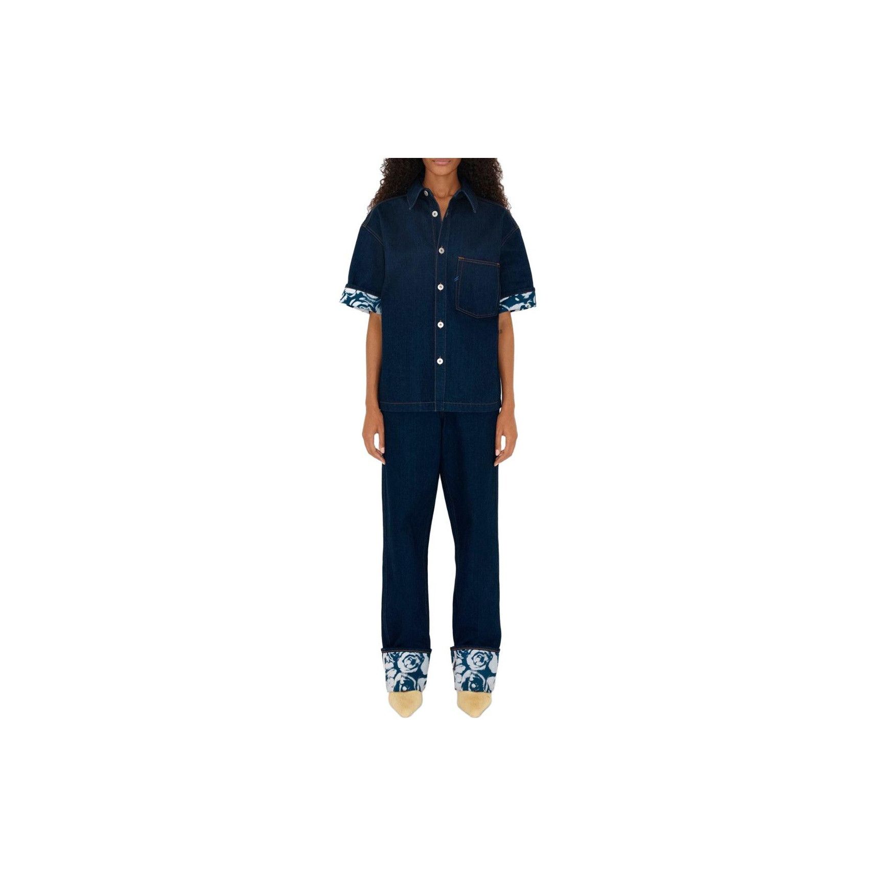 Burberry Burberry Denim Button Up Shirt Size S Size S / US 4 / IT 40 - 11 Thumbnail