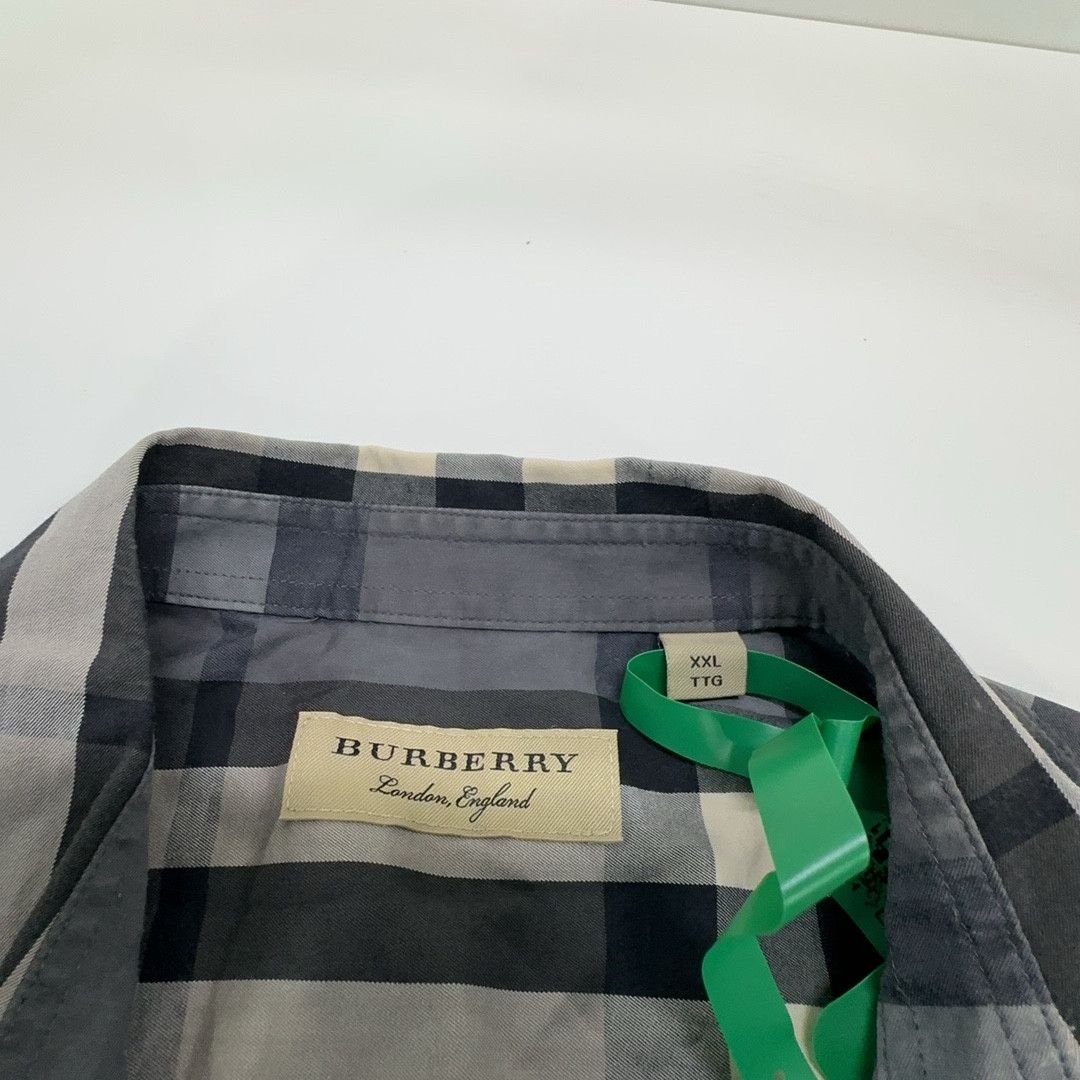 Burberry Burberry Check Long Sleeve Shirt XXL Size US XXL / EU 58 / 5 - 9 Thumbnail