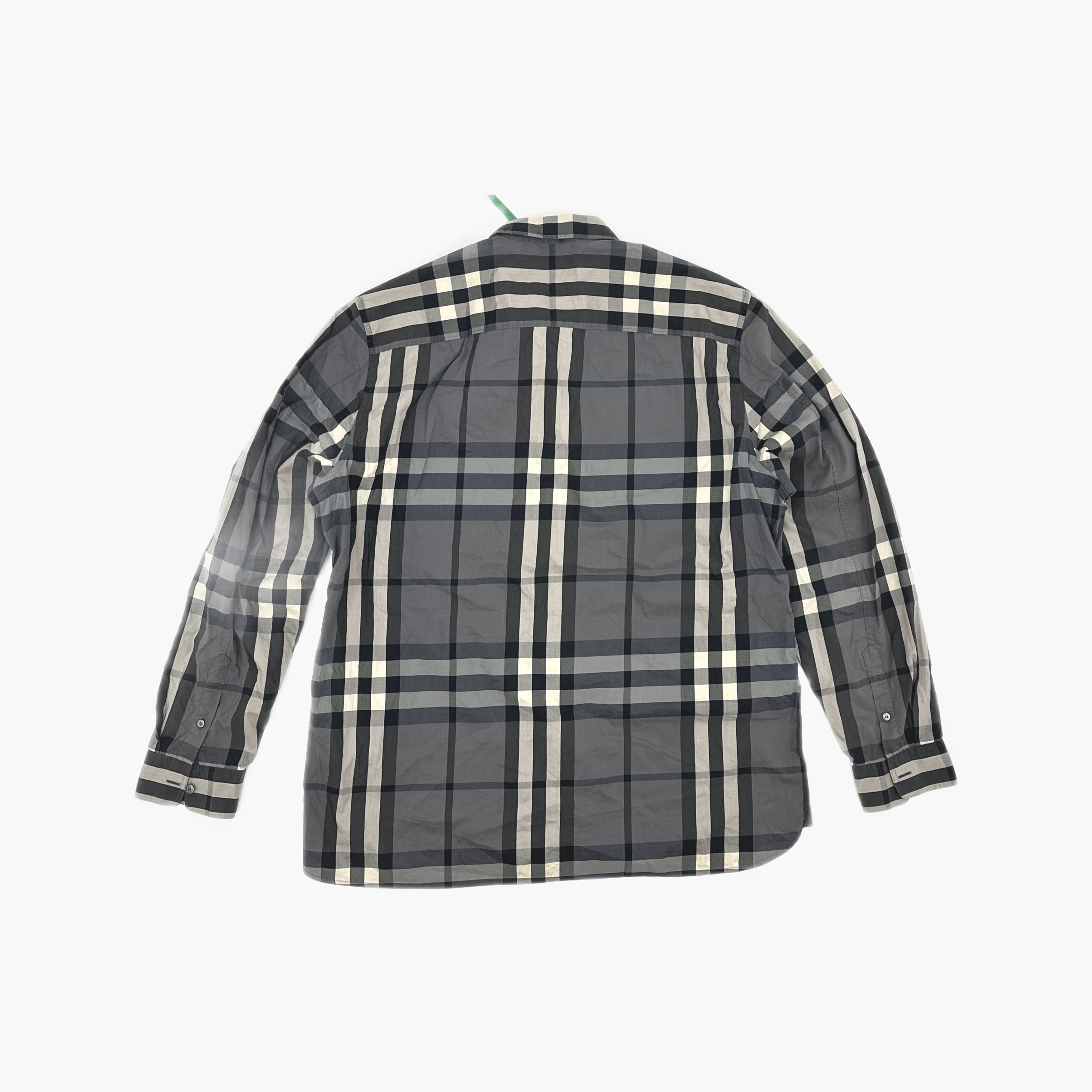 Burberry Burberry Check Long Sleeve Shirt XXL Size US XXL / EU 58 / 5 - 2 Thumbnail