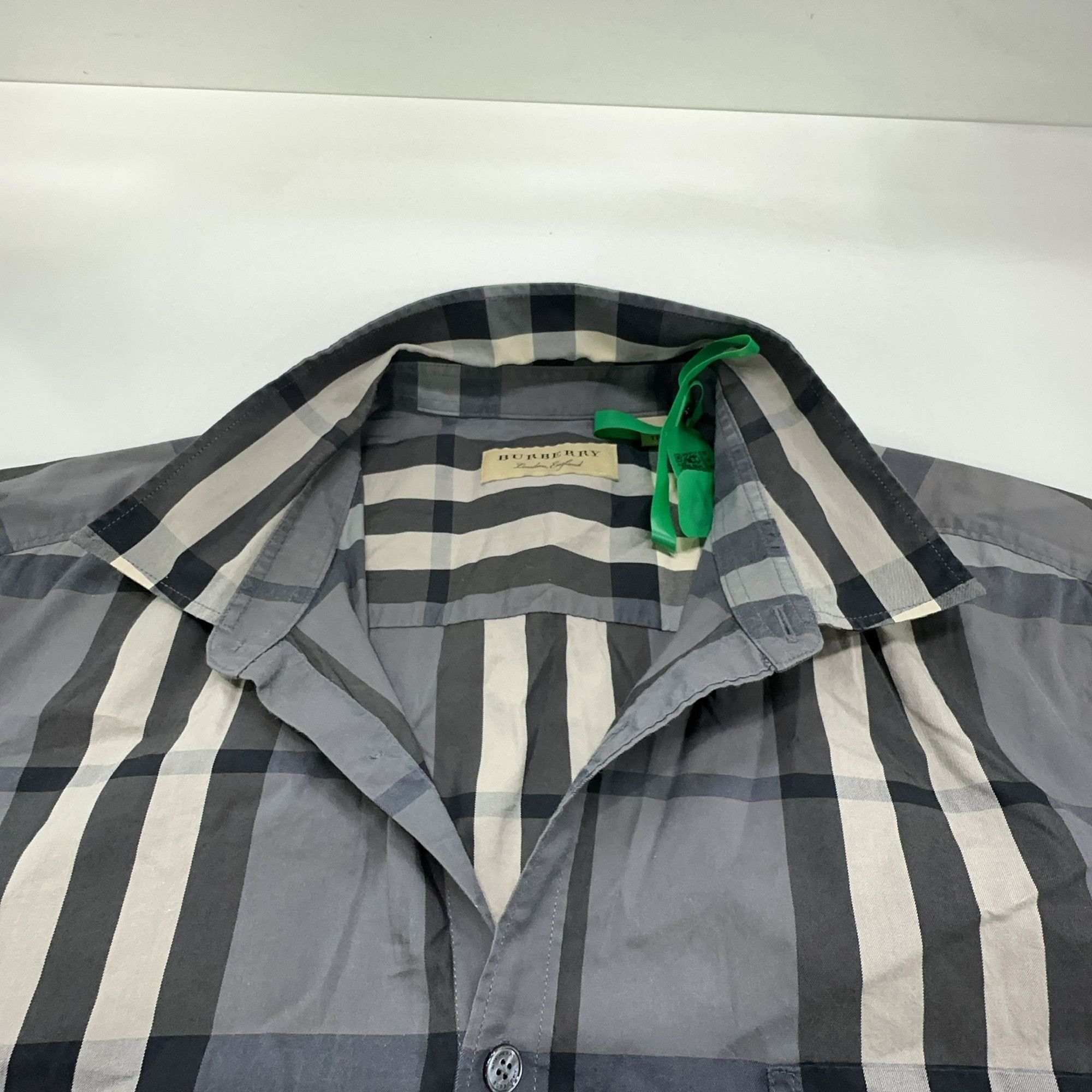 Burberry Burberry Check Long Sleeve Shirt XXL Size US XXL / EU 58 / 5 - 12 Thumbnail