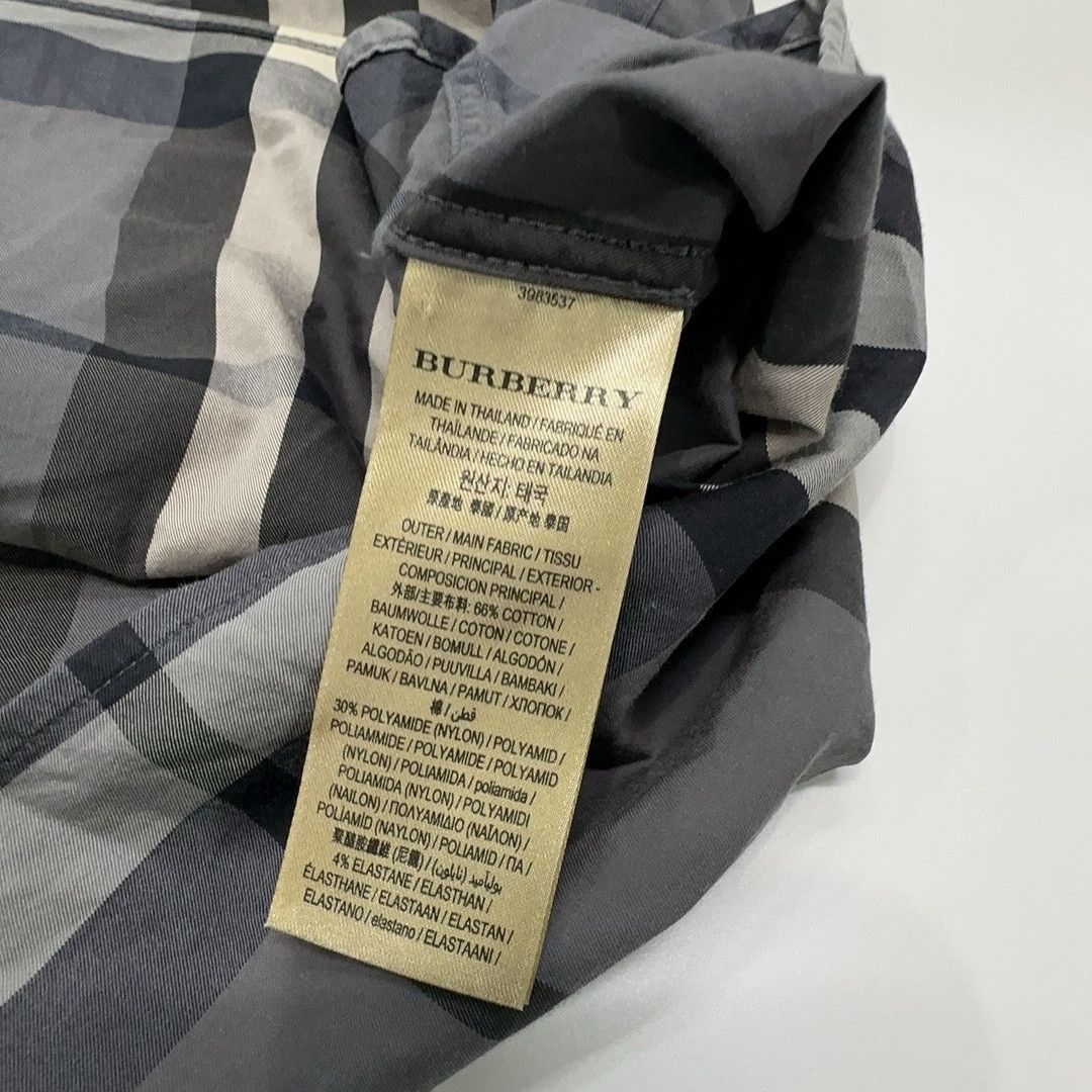 Burberry Burberry Check Long Sleeve Shirt XXL Size US XXL / EU 58 / 5 - 10 Thumbnail