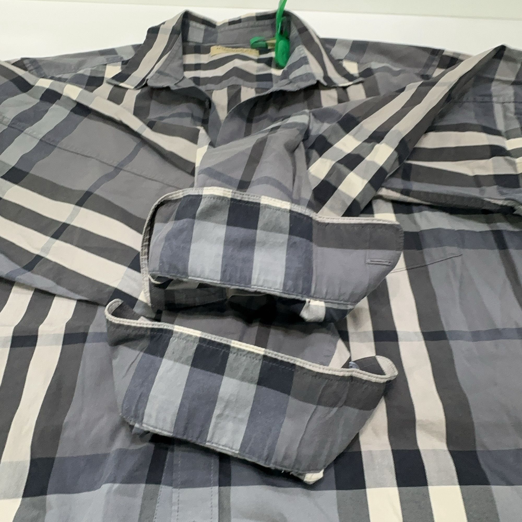 Burberry Burberry Check Long Sleeve Shirt XXL Size US XXL / EU 58 / 5 - 14 Thumbnail