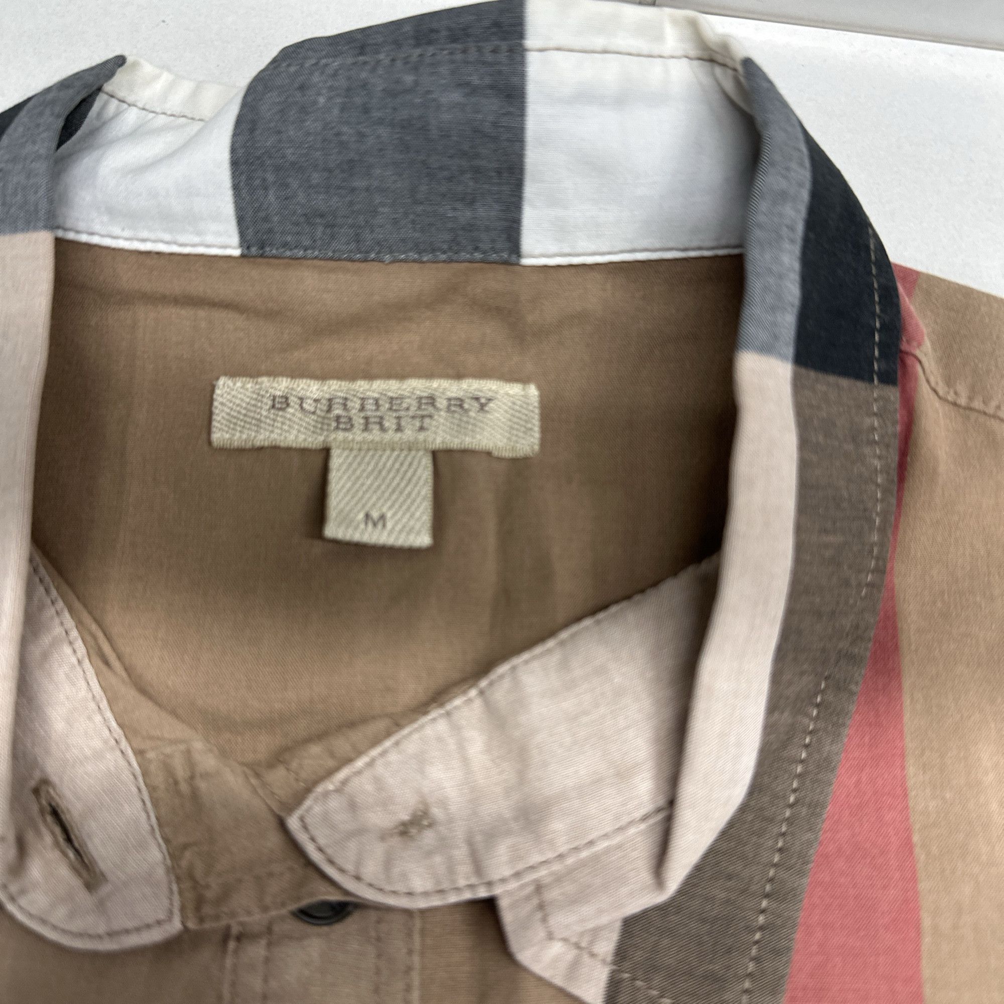 Burberry Burberry Check Print Long Sleeve Shirt Size M Size M / US 6-8 / IT 42-44 - 3 Thumbnail