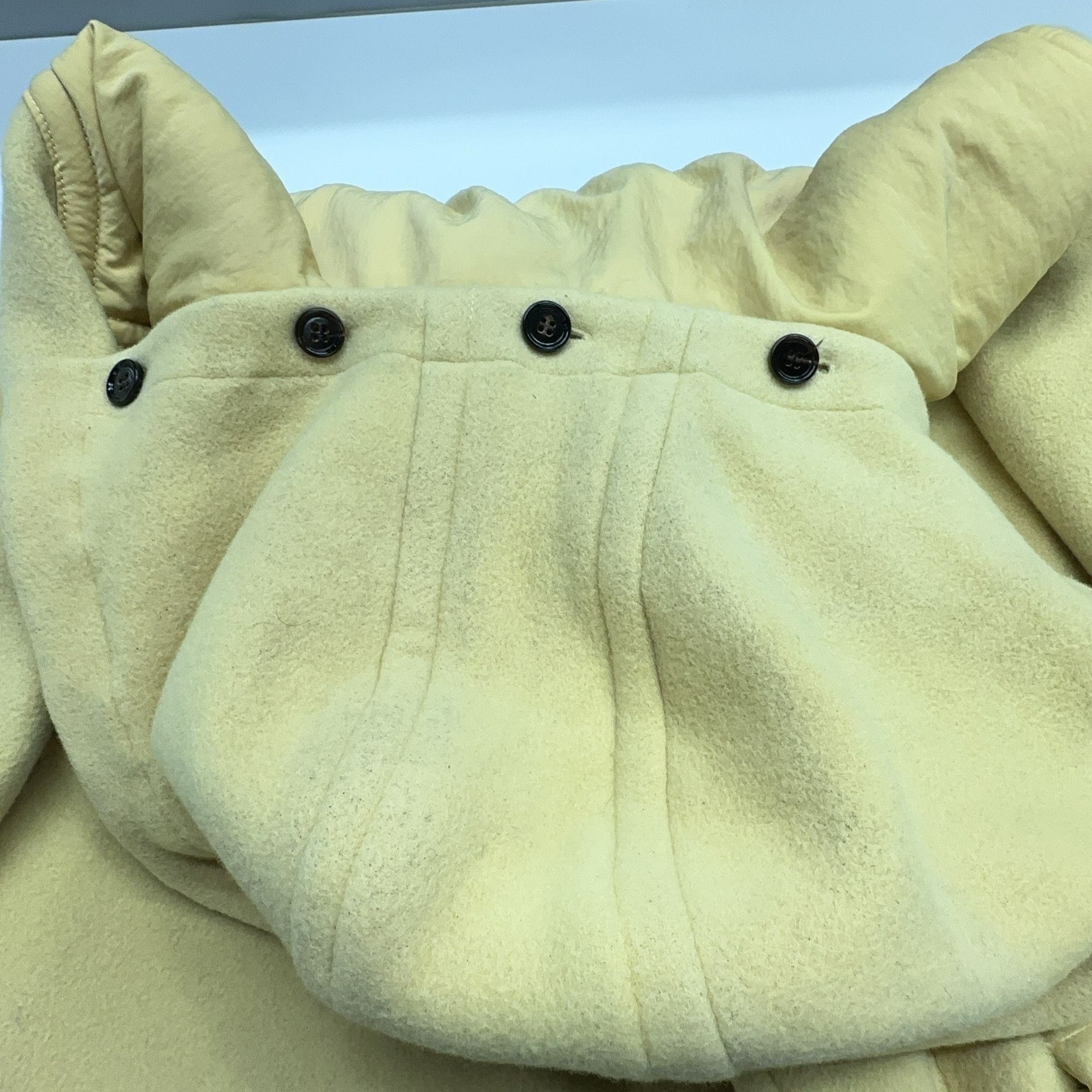 Burberry Burberry Wool Duffle Coat Yellow Size S Size US S / EU 44-46 / 1 - 5 Thumbnail