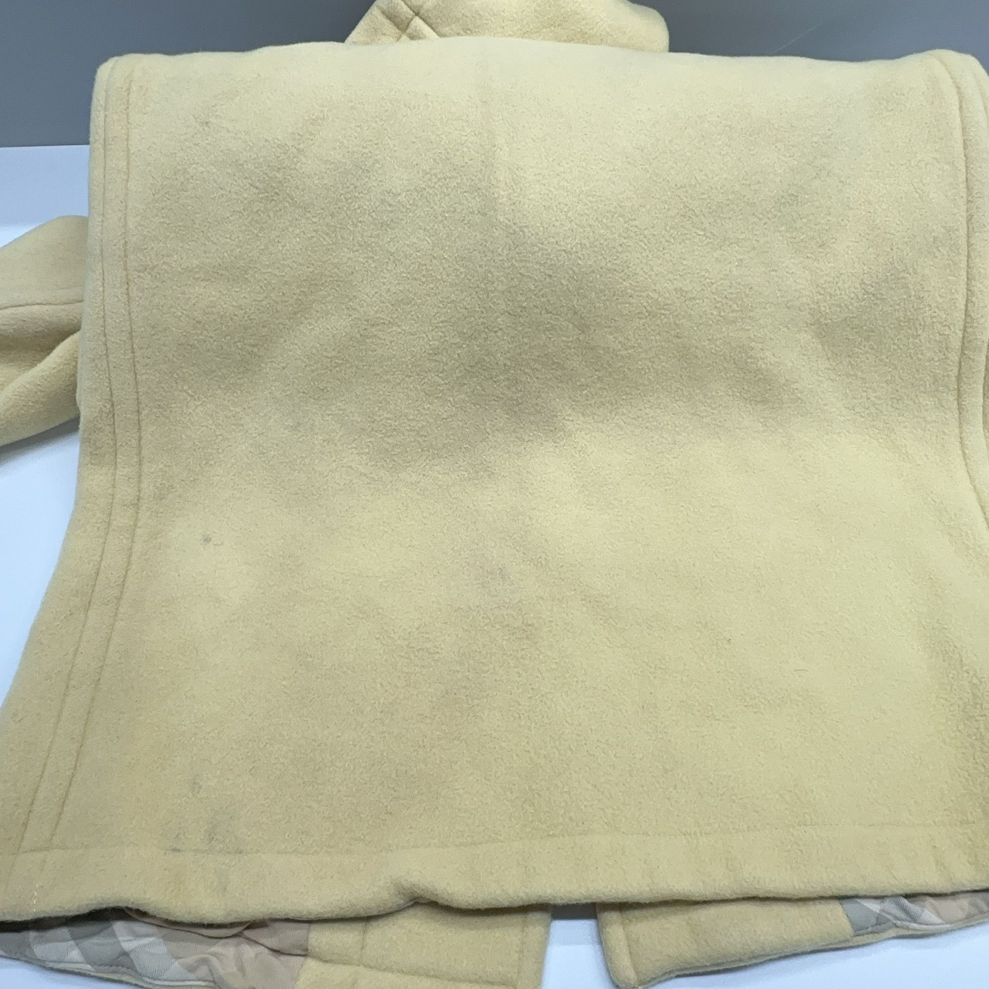 Burberry Burberry Wool Duffle Coat Yellow Size S Size US S / EU 44-46 / 1 - 15 Thumbnail
