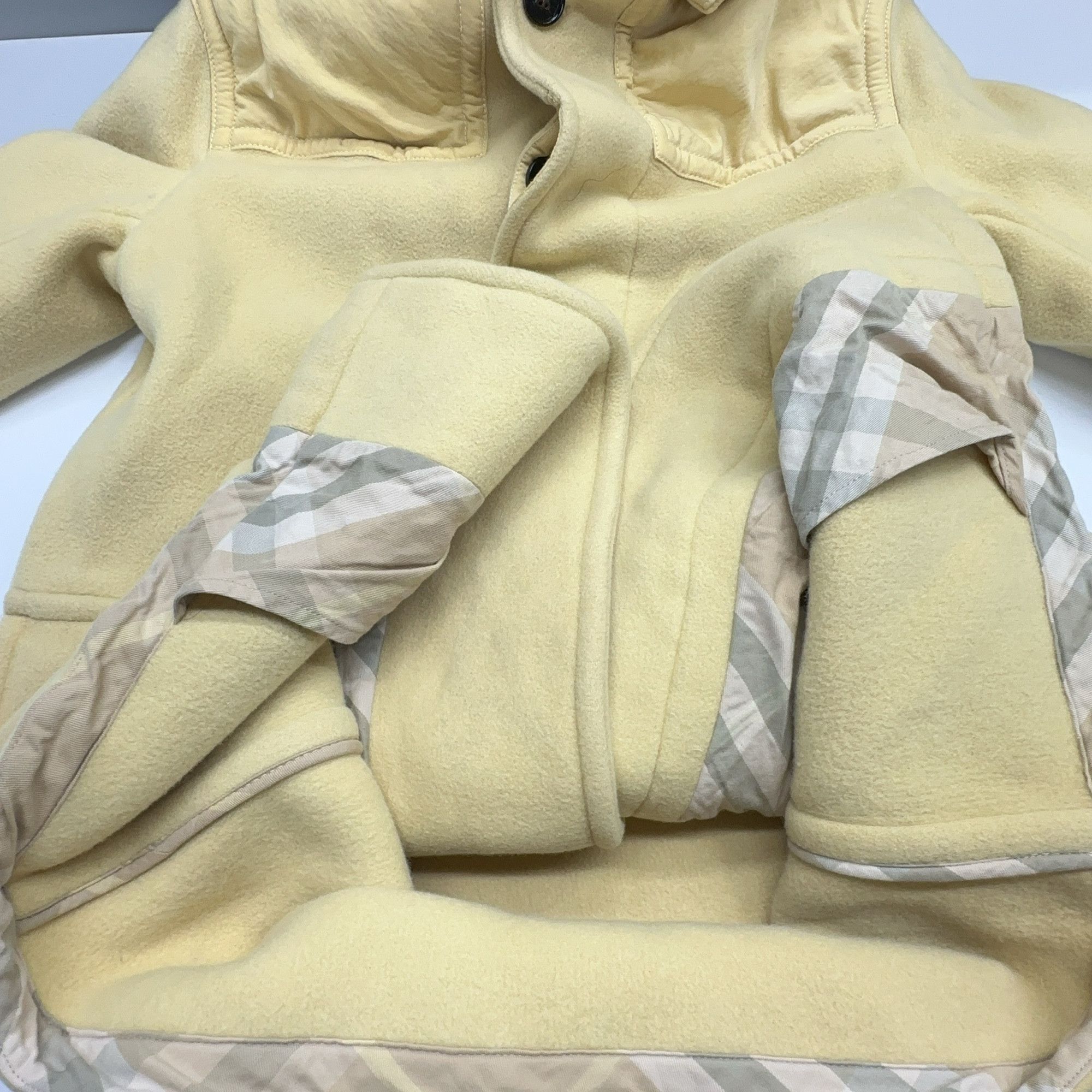 Burberry Burberry Wool Duffle Coat Yellow Size S Size US S / EU 44-46 / 1 - 16 Thumbnail