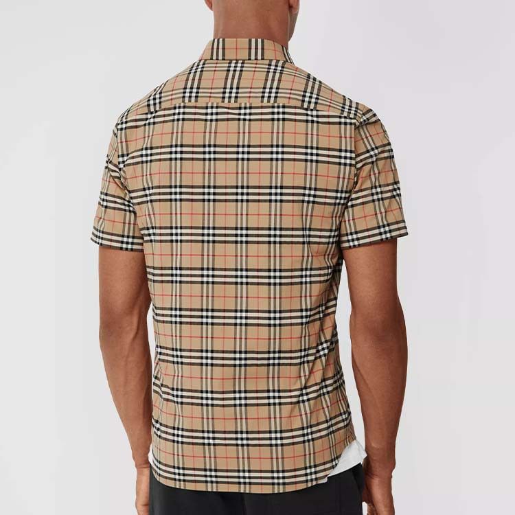 Burberry Burberry Check Short Sleeve Button Up Shirt Size S Size US S / EU 44-46 / 1 - 14 Thumbnail