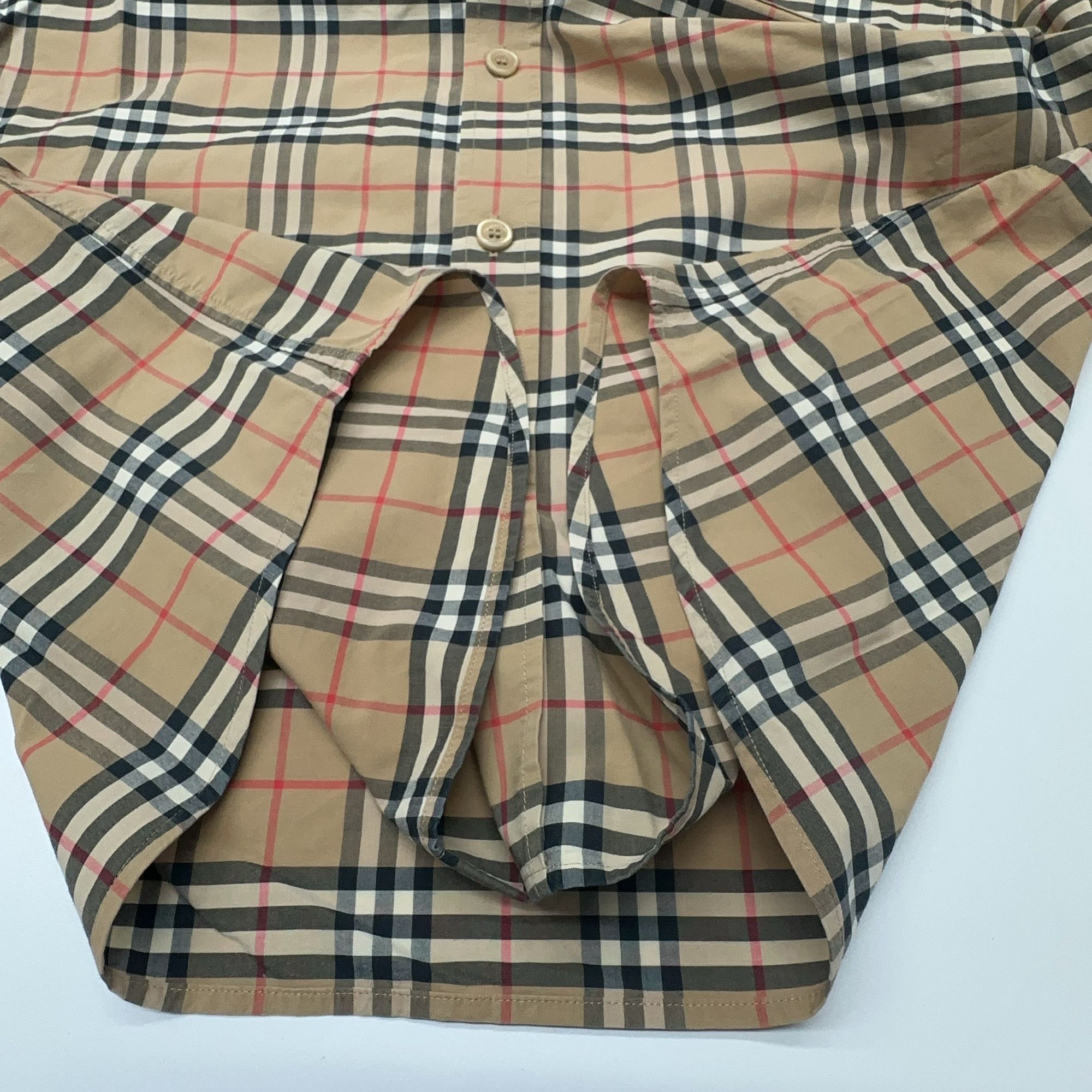 Burberry Burberry Check Short Sleeve Button Up Shirt Size S Size US S / EU 44-46 / 1 - 8 Thumbnail