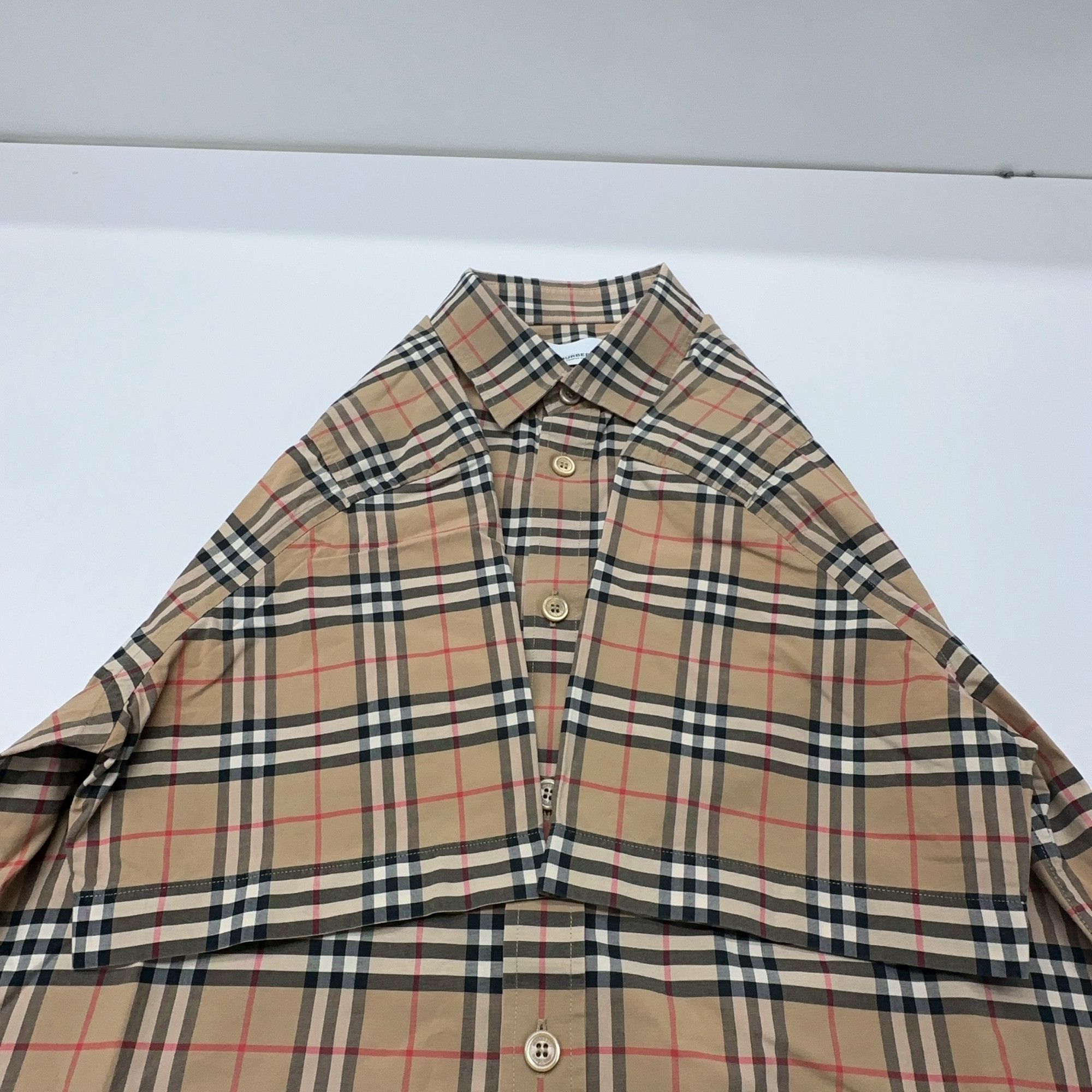 Burberry Burberry Check Short Sleeve Button Up Shirt Size S Size US S / EU 44-46 / 1 - 6 Thumbnail