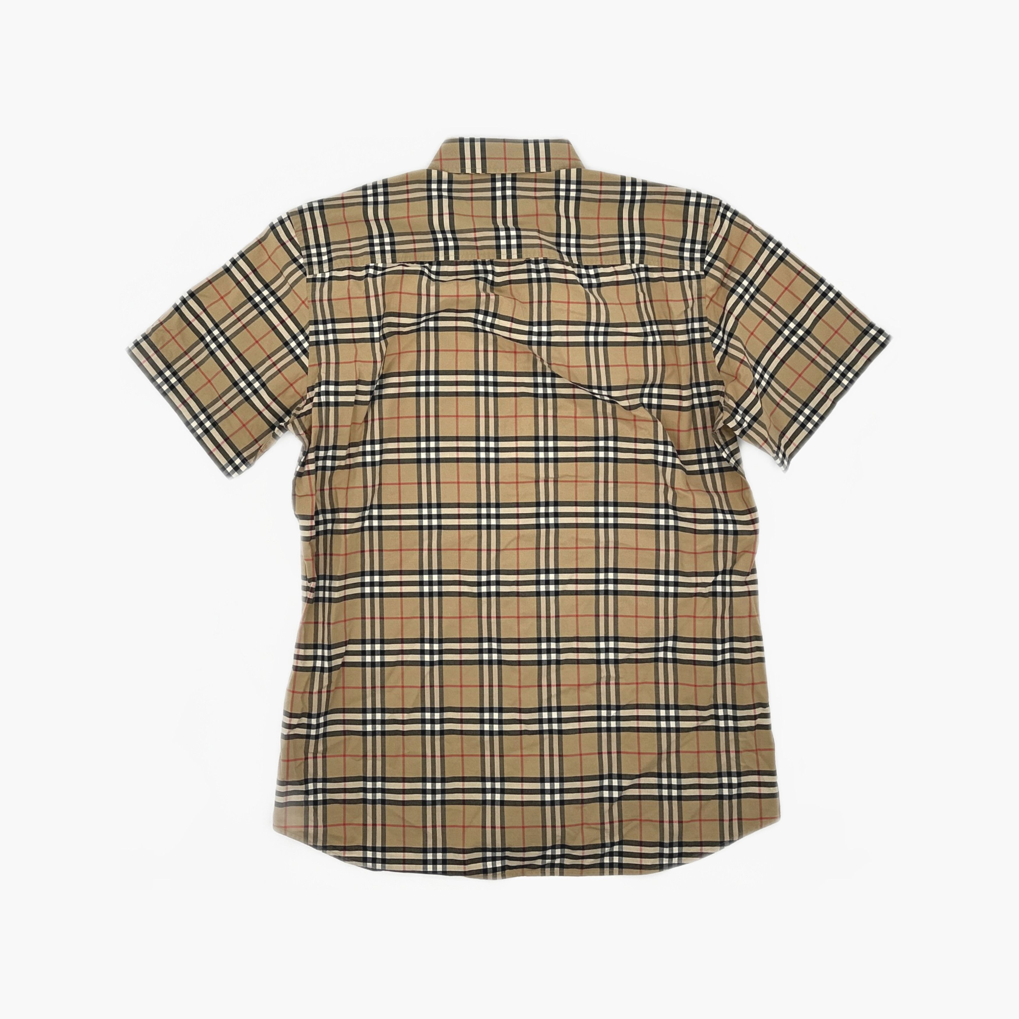 Burberry Burberry Check Short Sleeve Button Up Shirt Size S Size US S / EU 44-46 / 1 - 2 Thumbnail