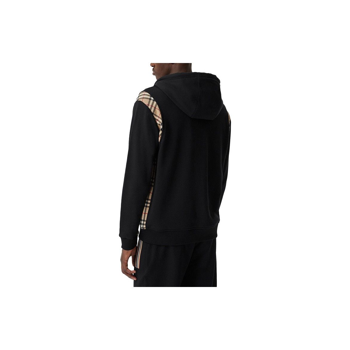 Burberry Burberry Check Panel Zip Hoodie Size S Size US S / EU 44-46 / 1 - 13 Thumbnail