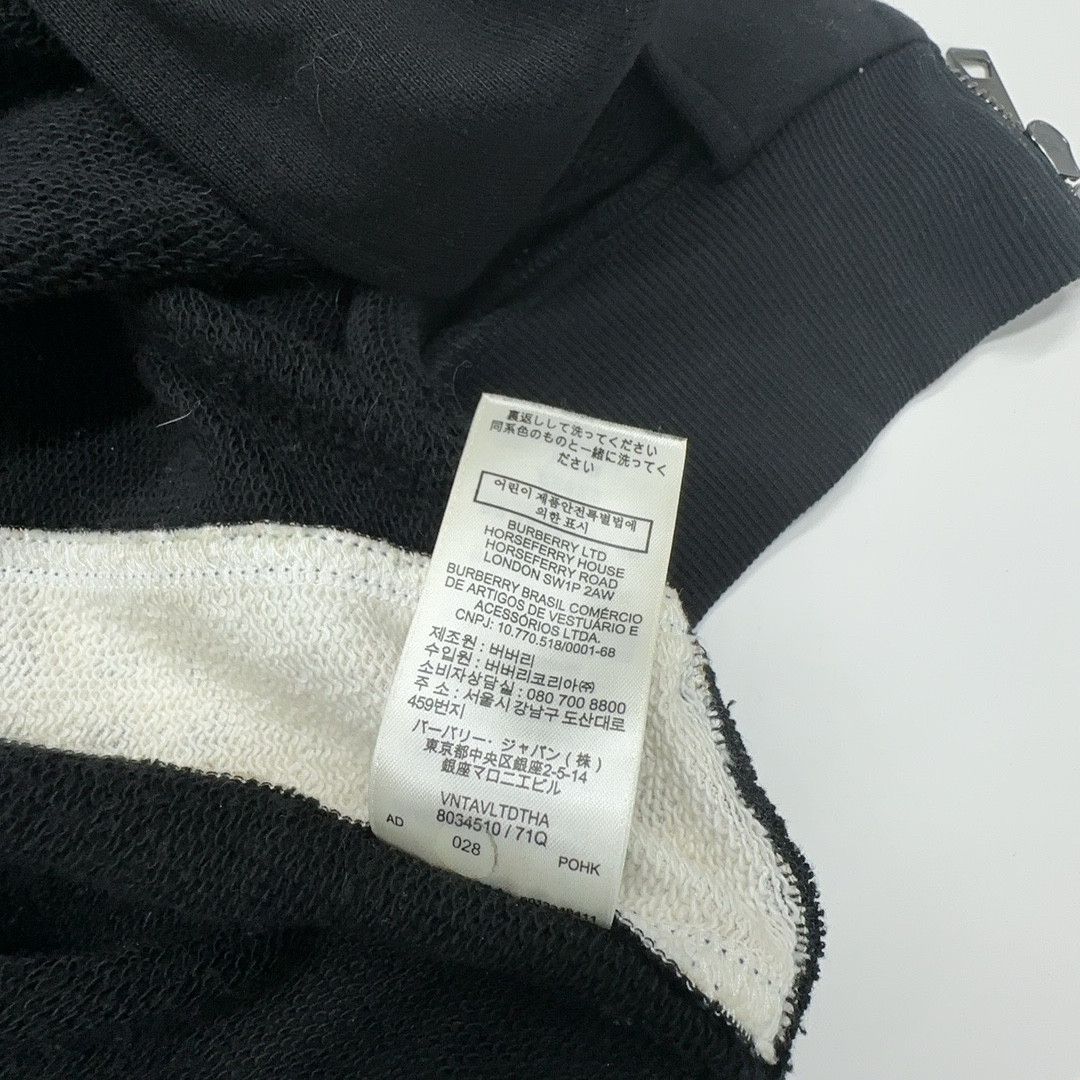 Burberry Burberry Check Panel Zip Hoodie Size S Size US S / EU 44-46 / 1 - 4 Thumbnail