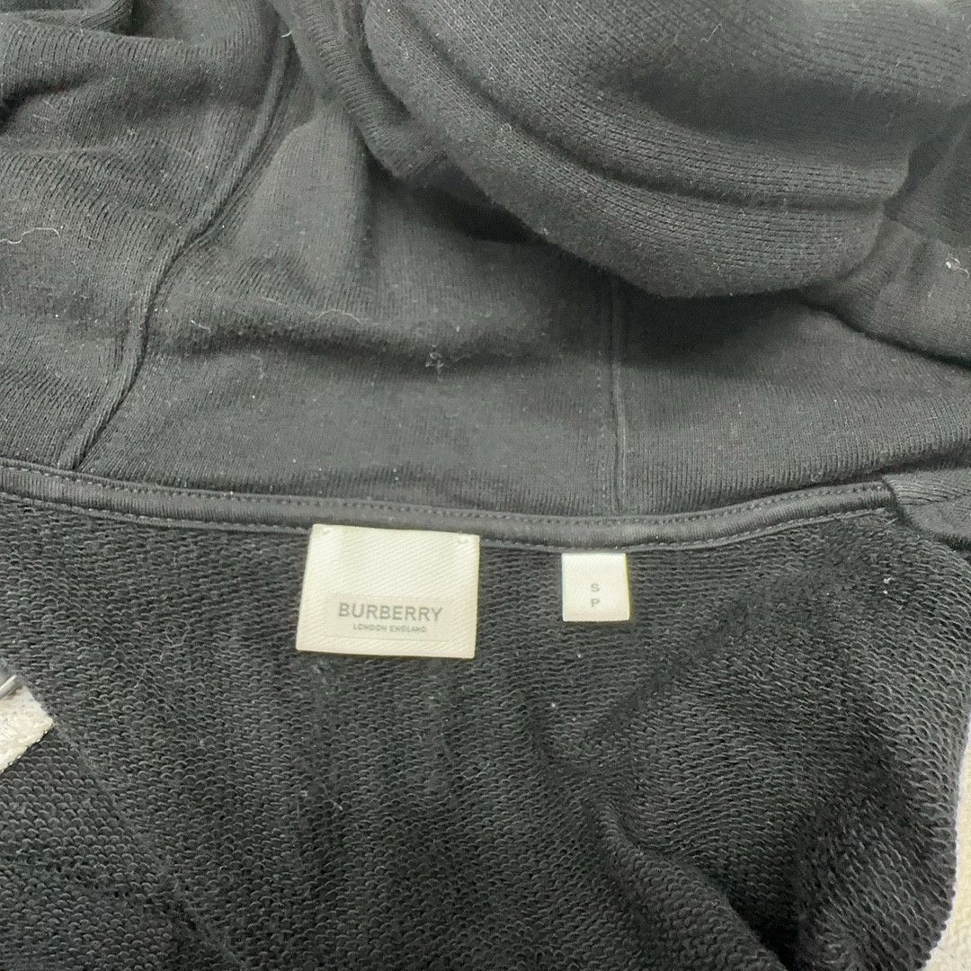 Burberry Burberry Check Panel Zip Hoodie Size S Size US S / EU 44-46 / 1 - 3 Thumbnail