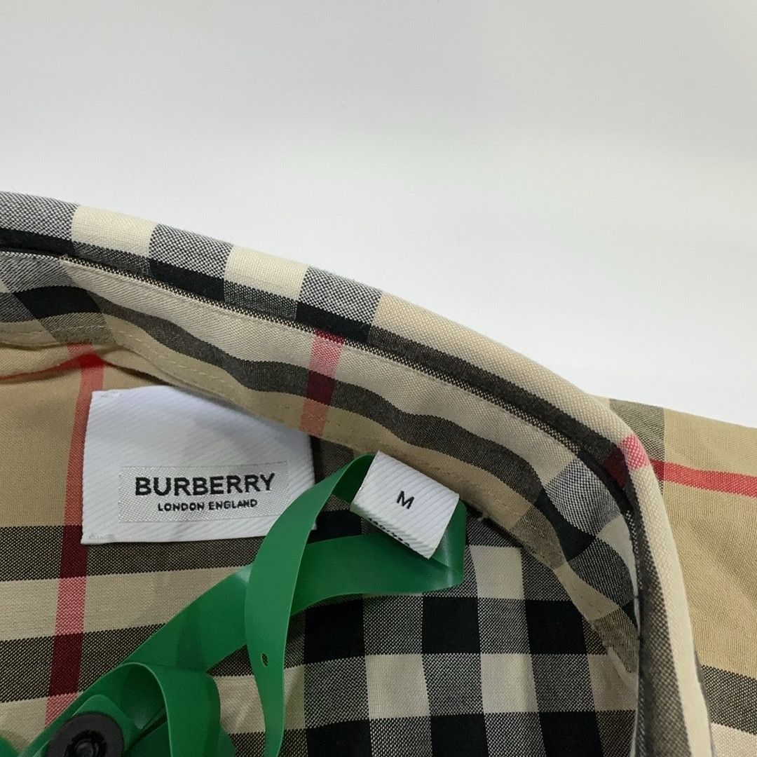 Burberry Burberry Check Cotton Button Up Shirt Size M Size US M / EU 48-50 / 2 - 4 Thumbnail