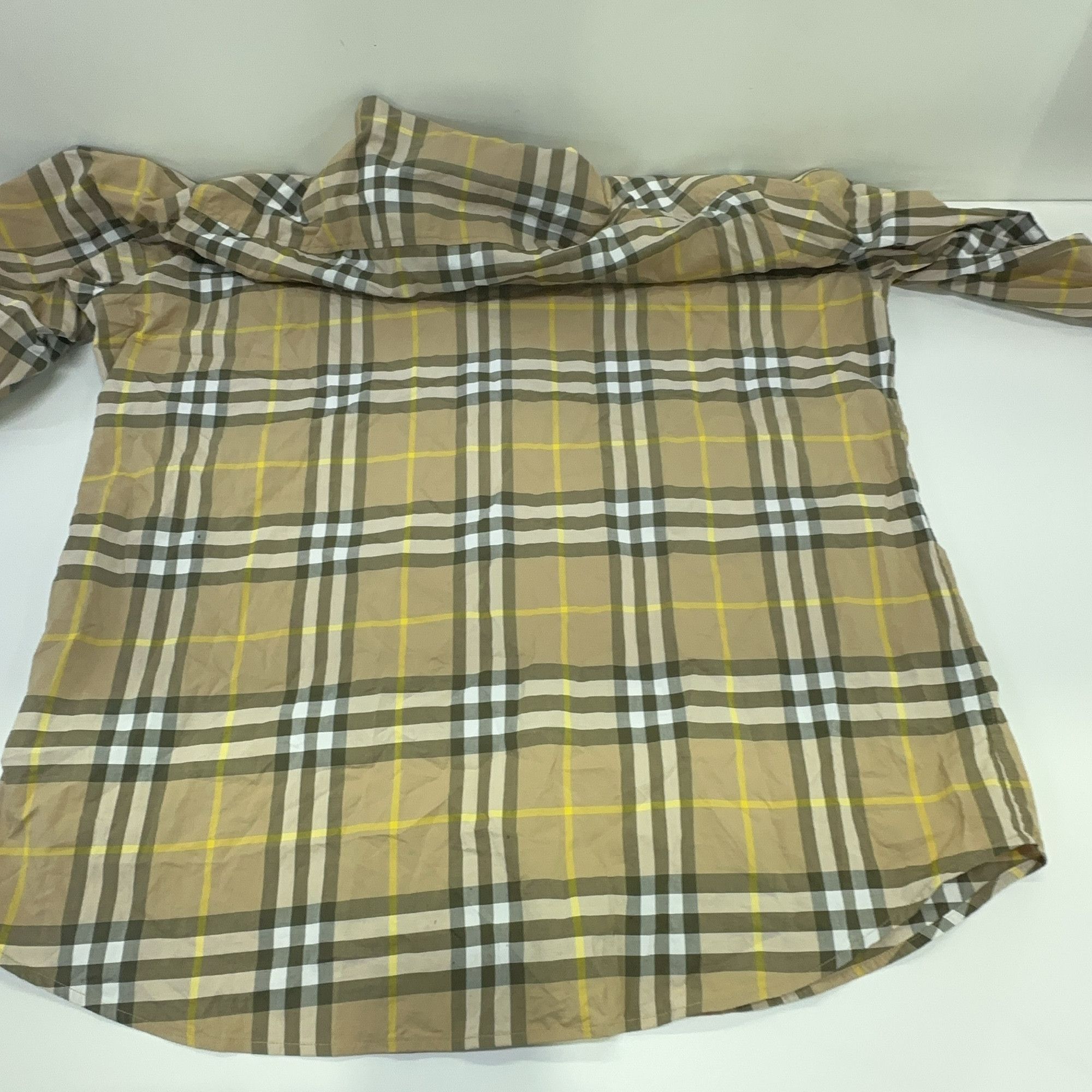 Burberry Burberry Check Button Up Shirt XL Size US XL / EU 56 / 4 - 12 Thumbnail