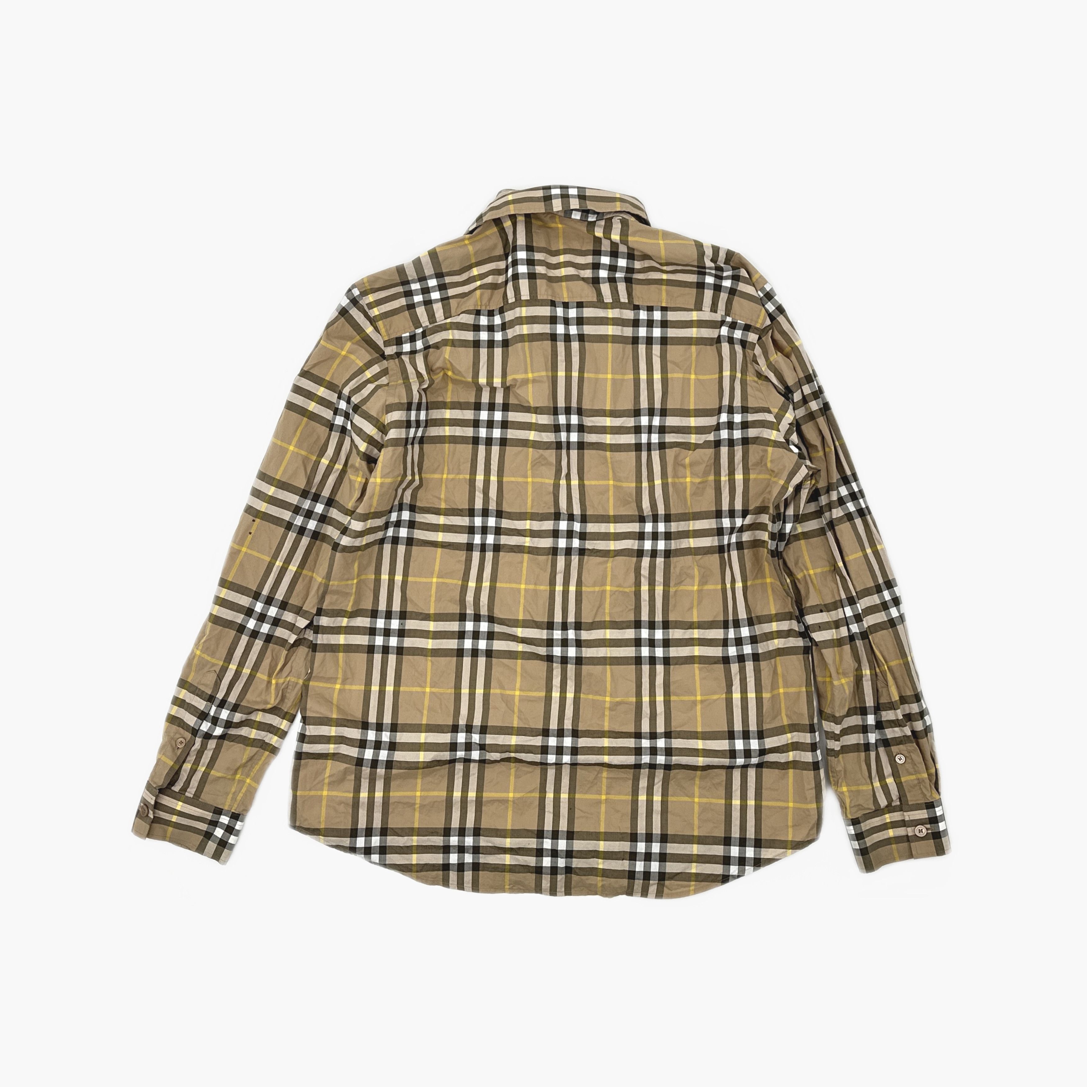 Burberry Burberry Check Button Up Shirt XL Size US XL / EU 56 / 4 - 2 Thumbnail