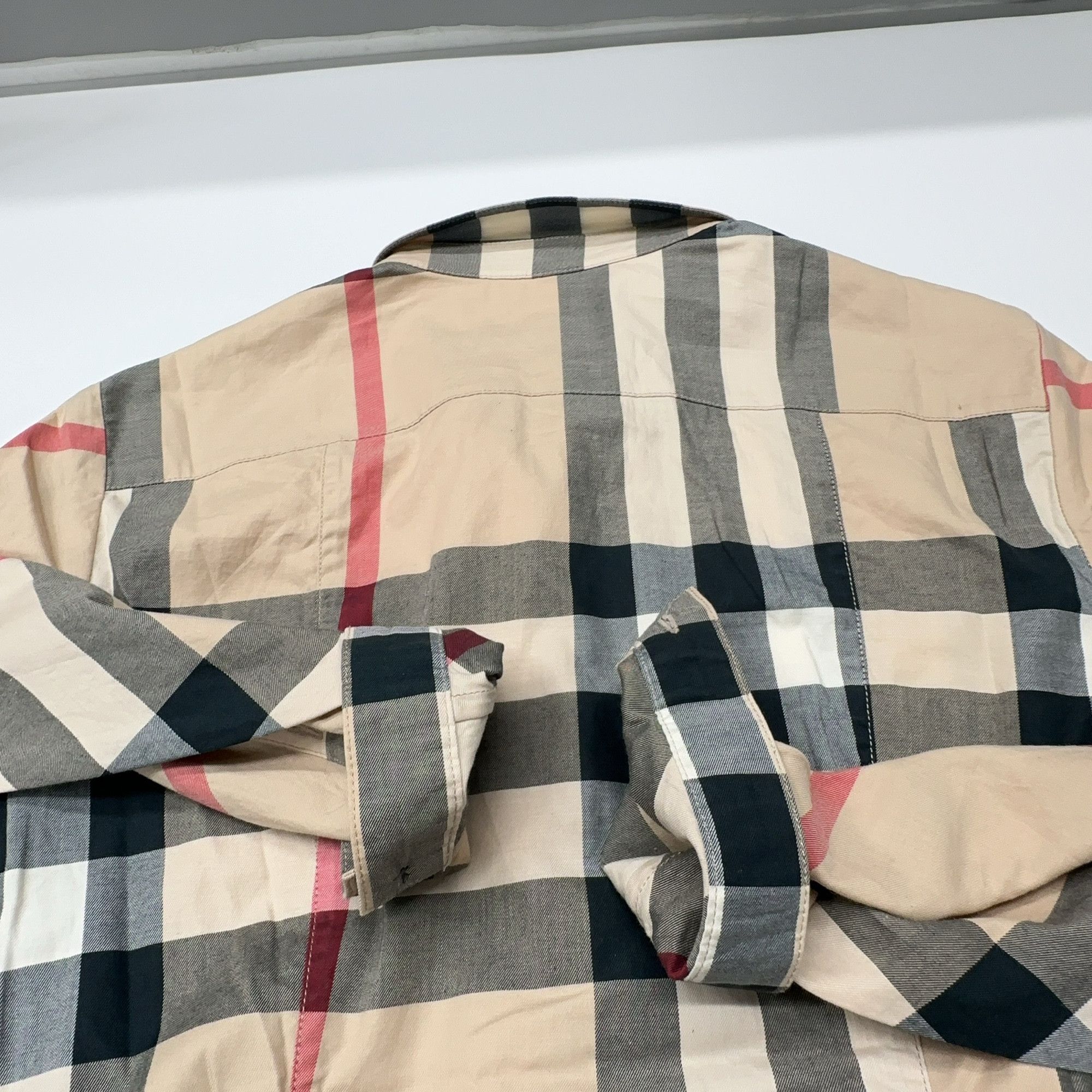Burberry Burberry Check Print Button Up Shirt Size XS Size XS / US 0-2 / IT 36-38 - 6 Thumbnail