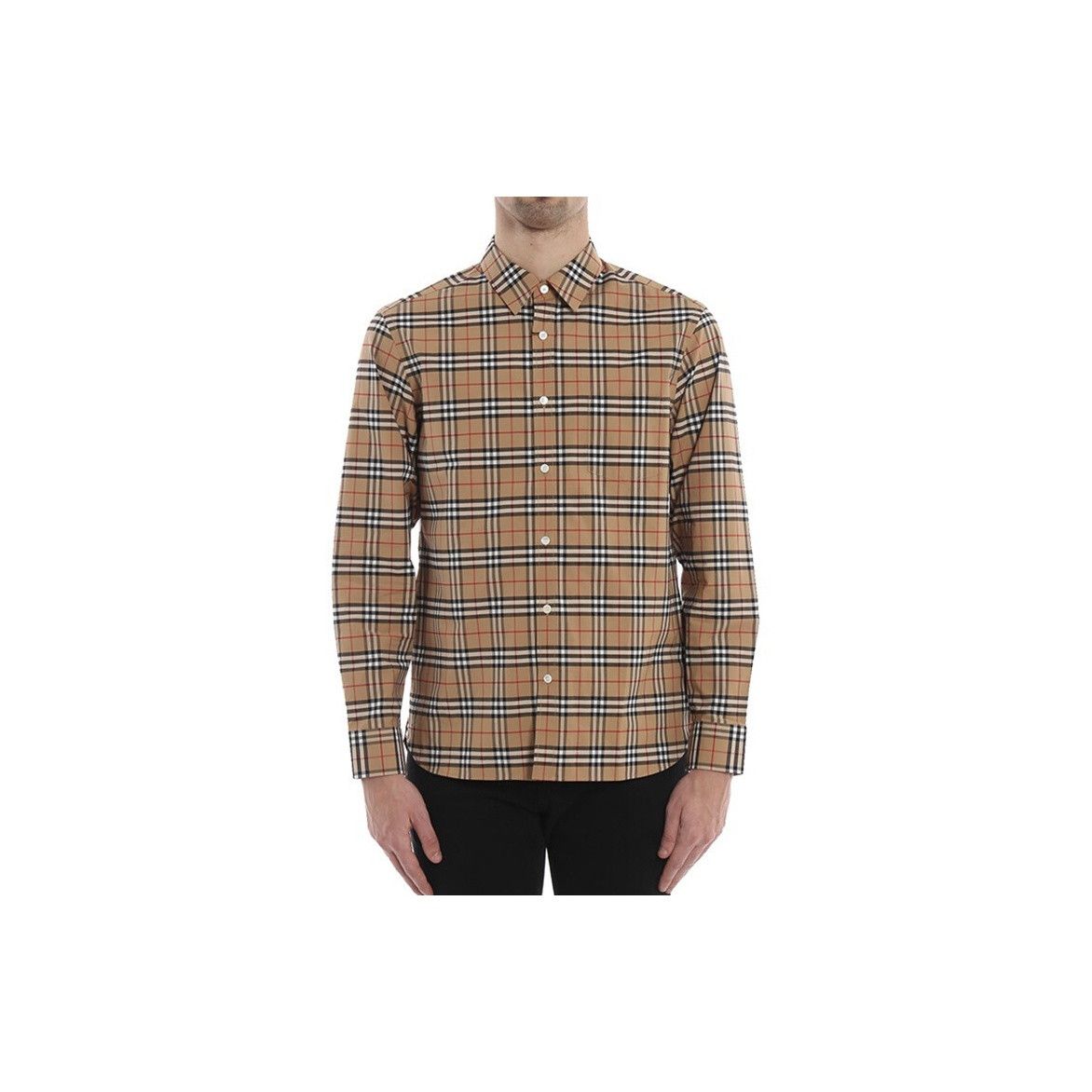 Burberry Burberry Check Button Up Shirt Size M Size US M / EU 48-50 / 2 - 8 Thumbnail