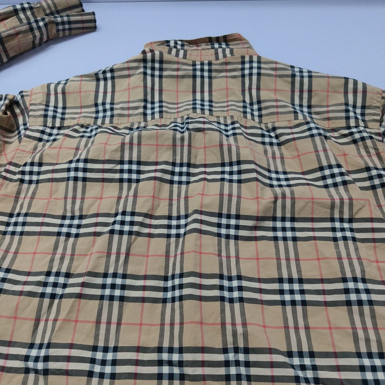 Burberry Burberry Check Button Up Shirt Size L Size US L / EU 52-54 / 3 - 5 Thumbnail