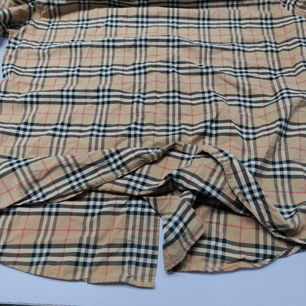 Burberry Burberry Check Button Up Shirt Size L Size US L / EU 52-54 / 3 - 10 Thumbnail