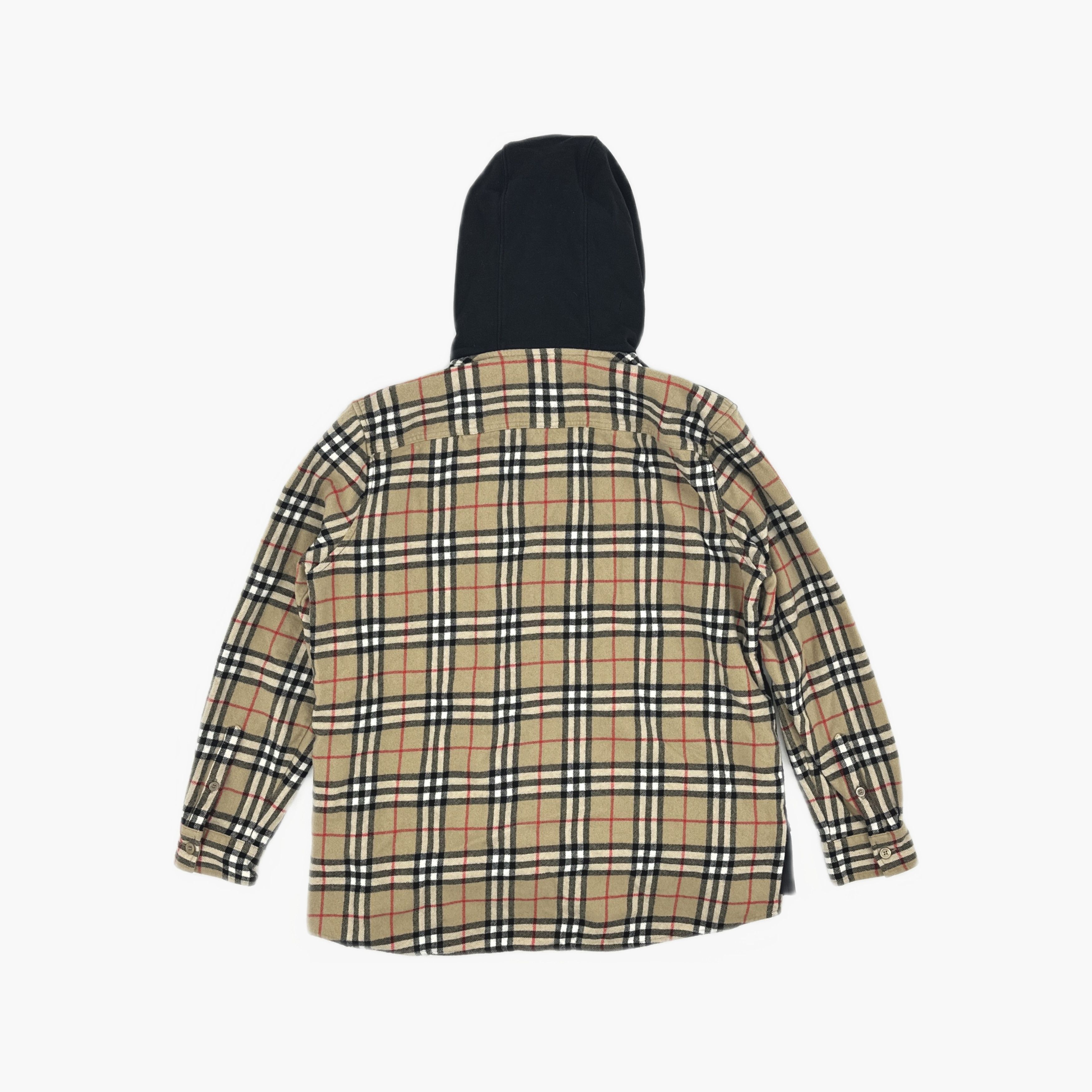 Burberry Burberry Check Sleeve Zip Hoodie Size S Size US S / EU 44-46 / 1 - 2 Thumbnail