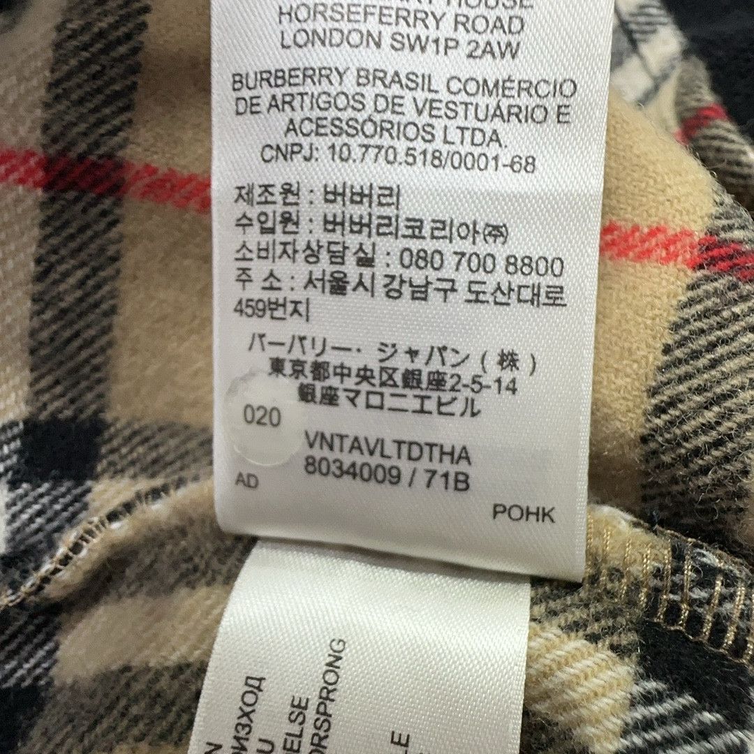 Burberry Burberry Check Sleeve Zip Hoodie Size S Size US S / EU 44-46 / 1 - 5 Thumbnail