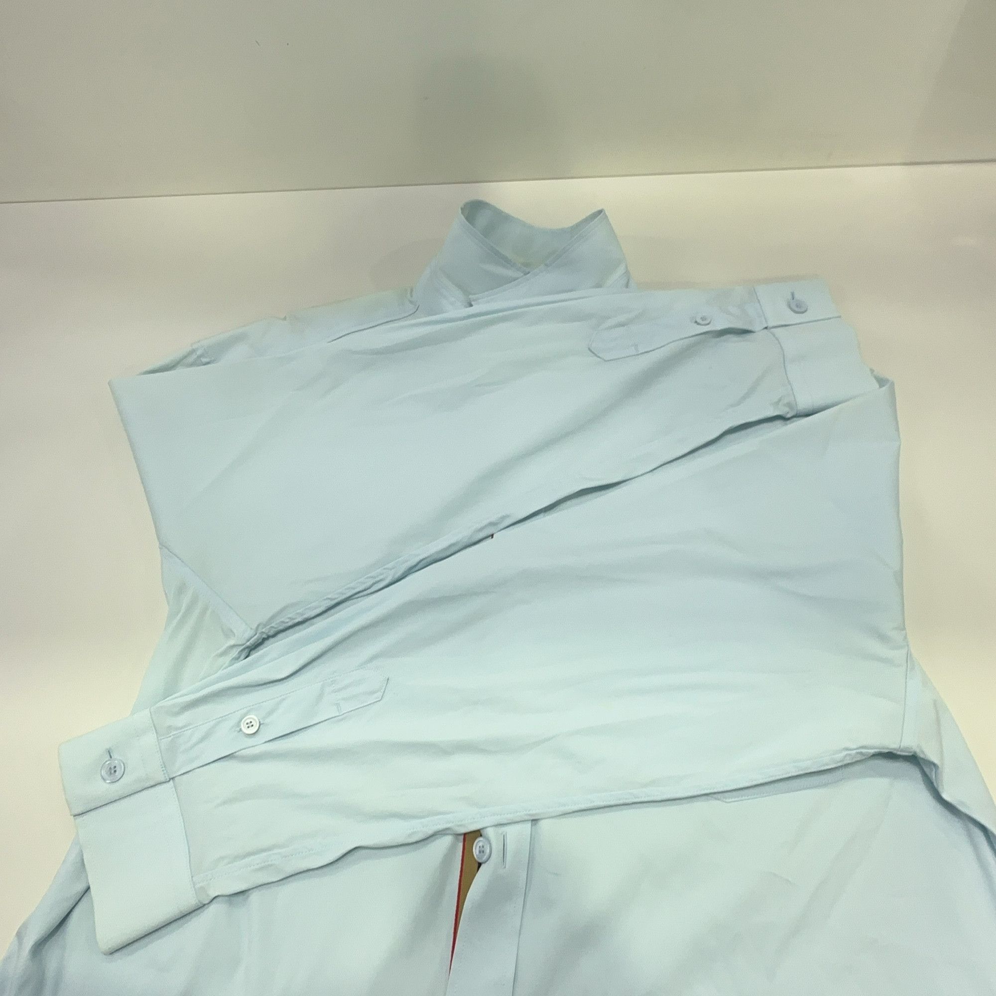 Burberry Burberry Logo Patch Button Up Shirt Size XXL Size US XXL / EU 58 / 5 - 9 Thumbnail