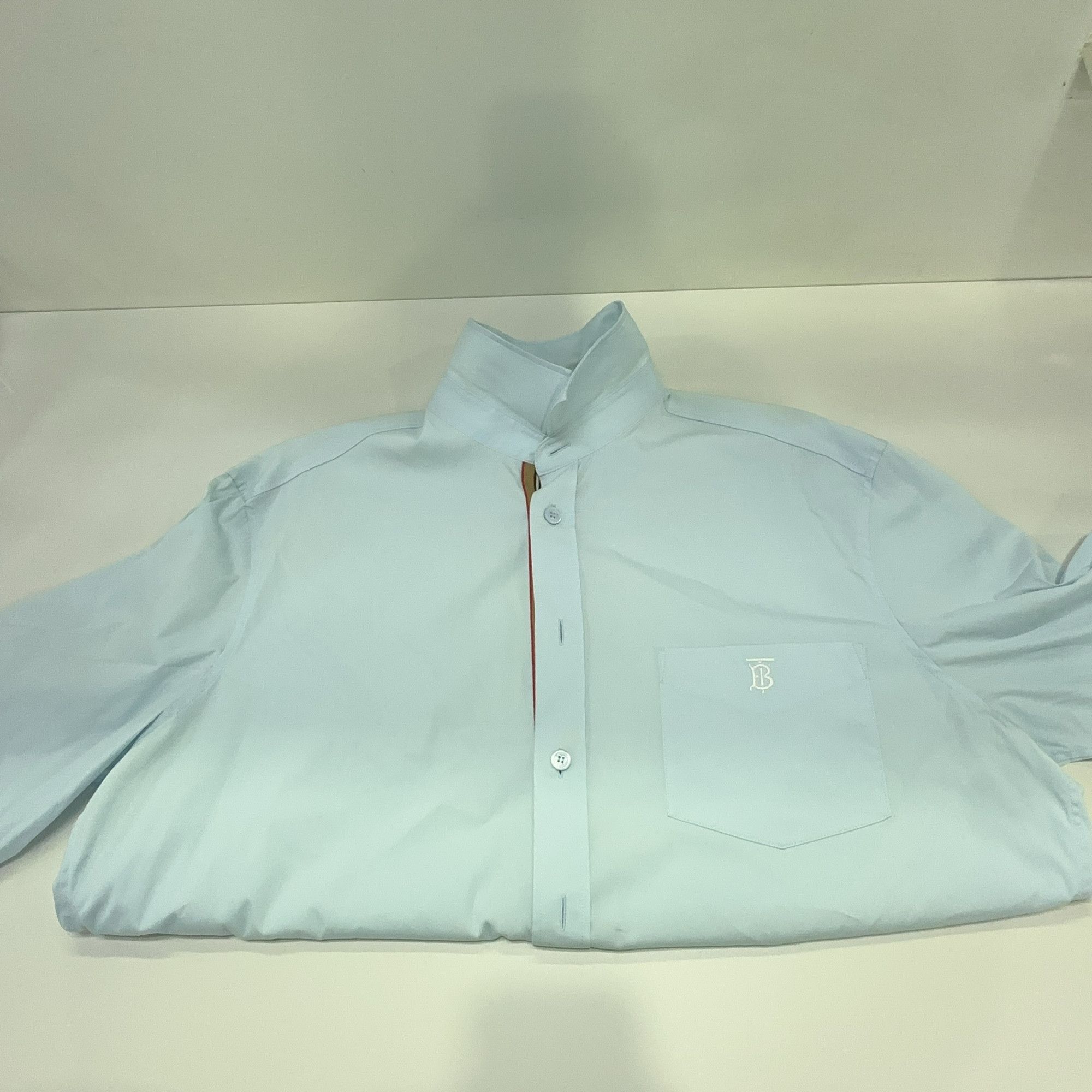 Burberry Burberry Logo Patch Button Up Shirt Size XXL Size US XXL / EU 58 / 5 - 6 Thumbnail