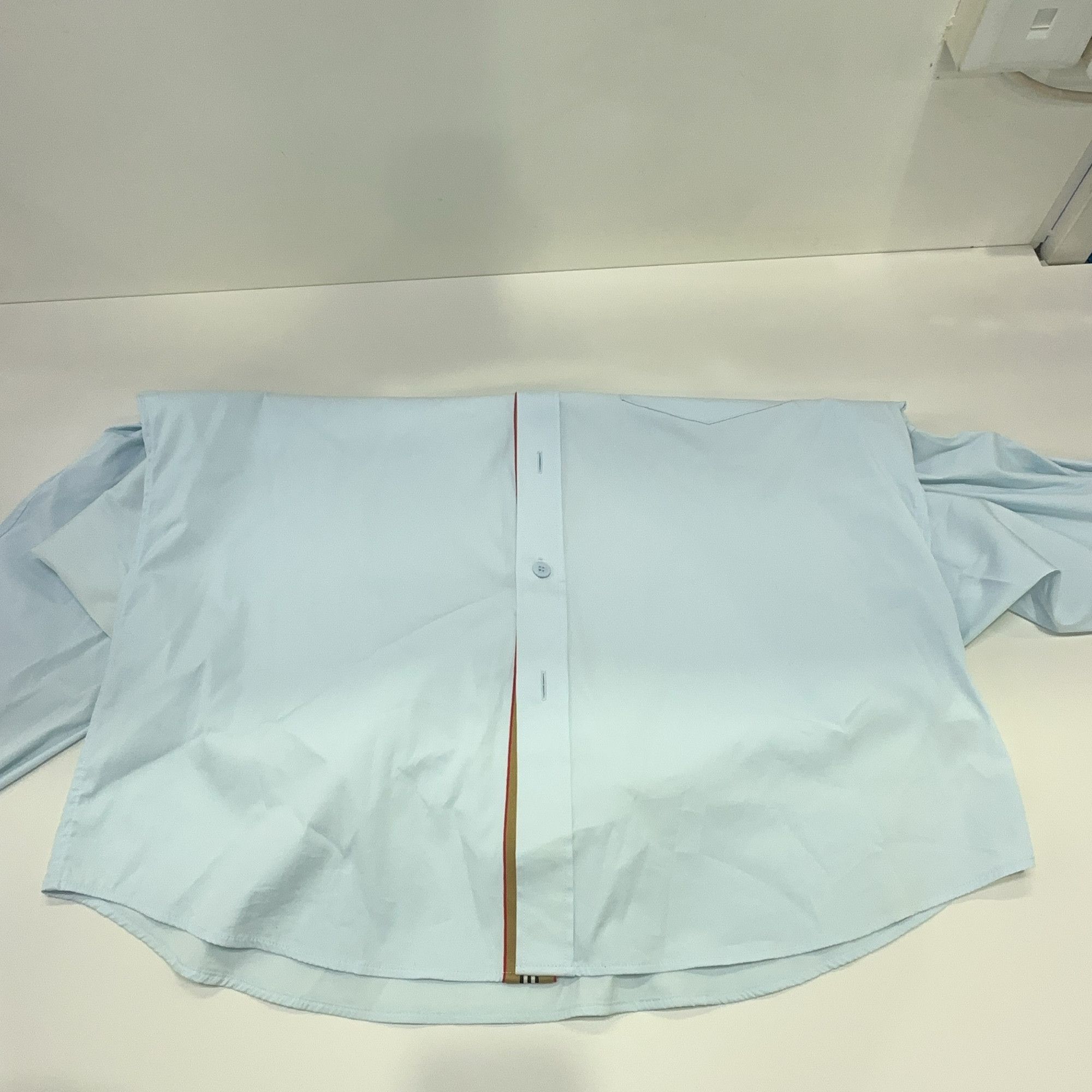 Burberry Burberry Logo Patch Button Up Shirt Size XXL Size US XXL / EU 58 / 5 - 7 Thumbnail