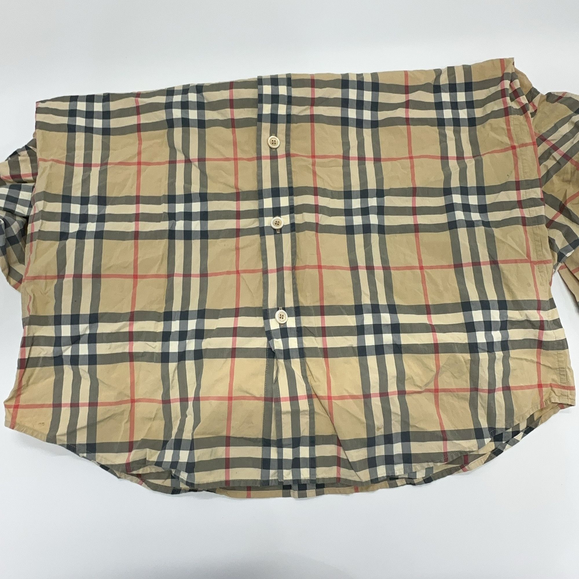 Burberry Burberry Classic Check Button Up Shirt Size M Size US M / EU 48-50 / 2 - 7 Thumbnail