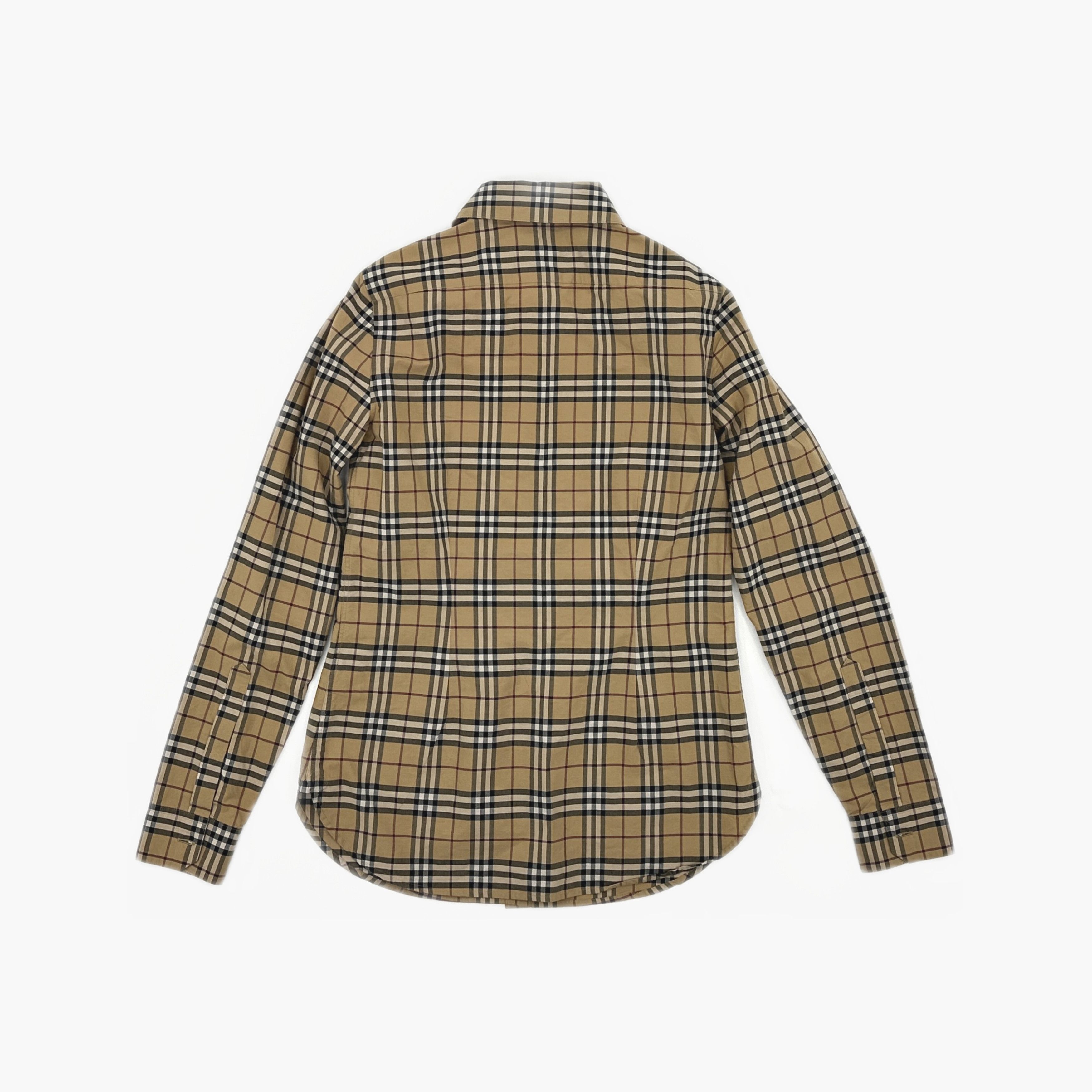 Burberry Burberry Check Long Sleeve Button Up Shirt Size XXS Size US XXS / EU 40 - 2 Thumbnail