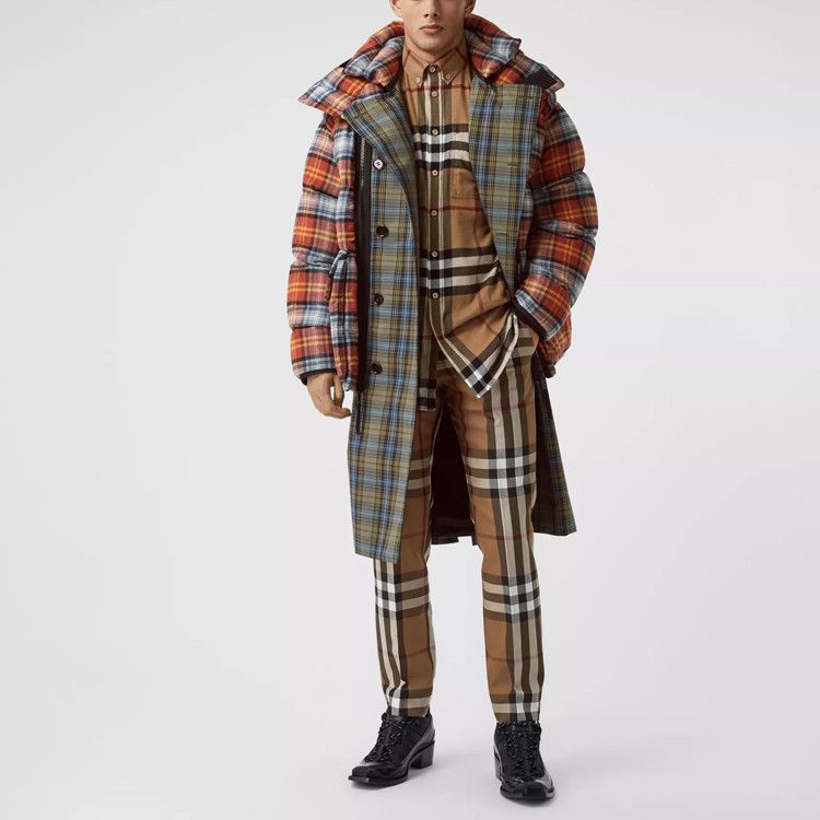 Burberry Burberry Check Flannel Button Up Shirt Size XL Size US XL / EU 56 / 4 - 14 Thumbnail